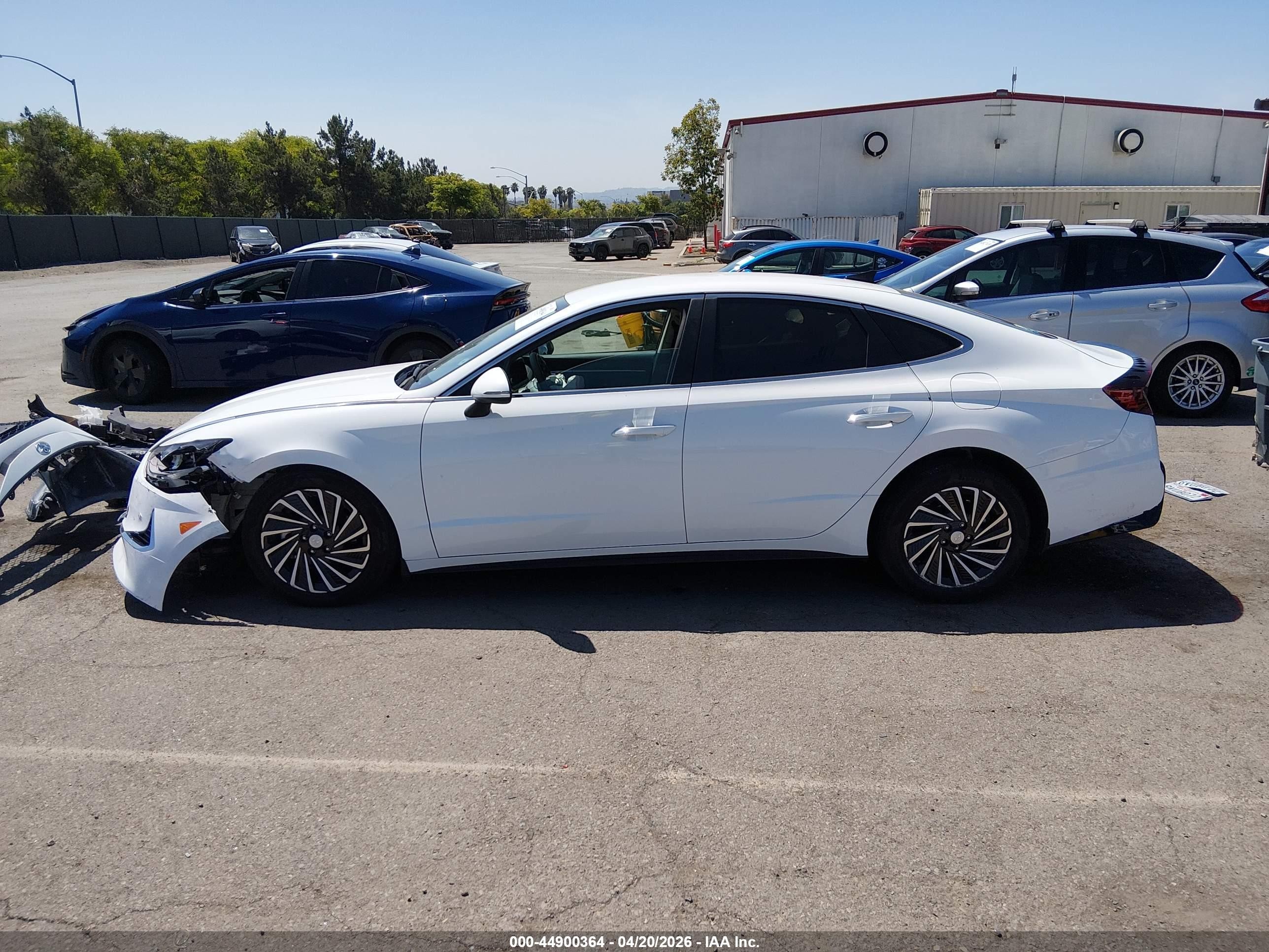2023 Hyundai Sonata Hybrid Sel White vin: KMHL34JJ5PA055238