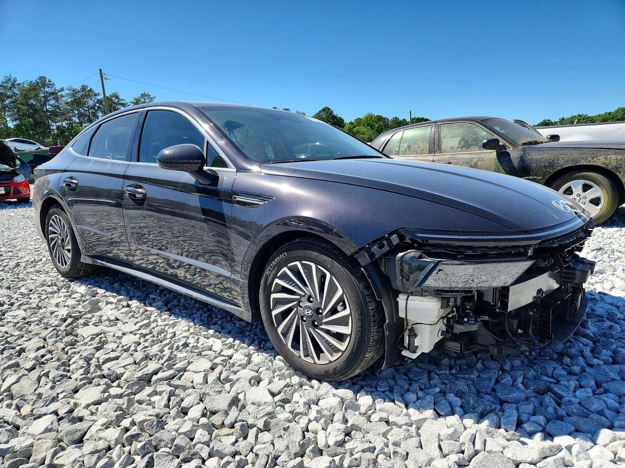 2025 Hyundai Sonata Hybrid Sel Black vin: KMHL34JJ7SA117778