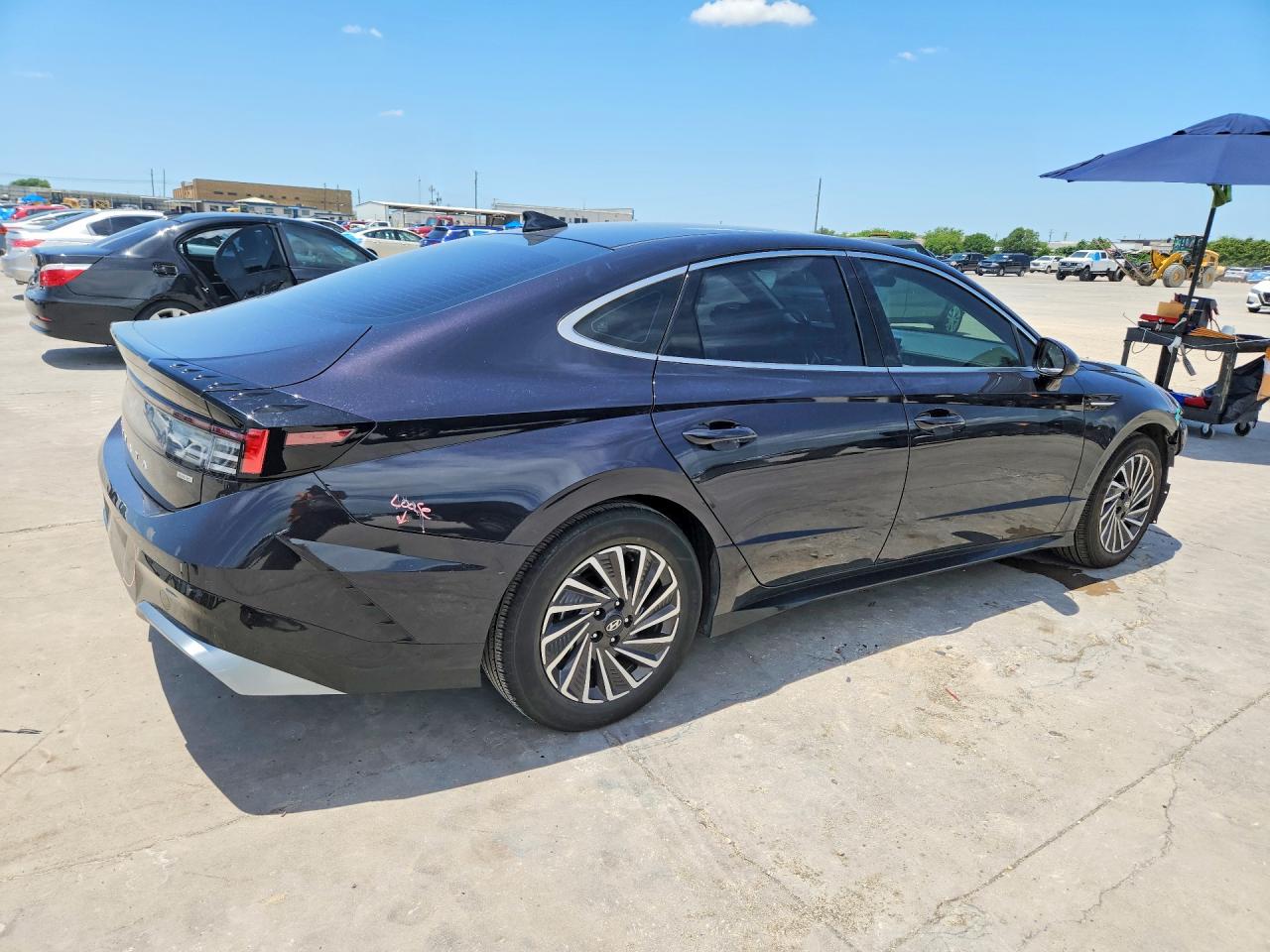 2024 Hyundai Sonata Hybrid Sel Purple vin: KMHL34JJXRA094636
