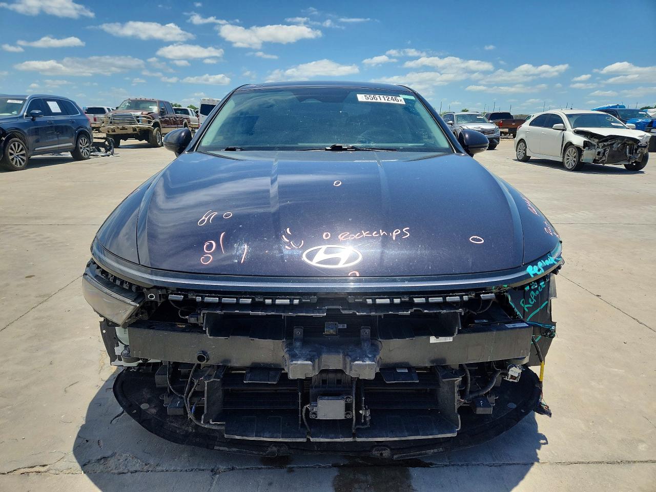 2024 Hyundai Sonata Hybrid Sel Purple vin: KMHL34JJXRA094636