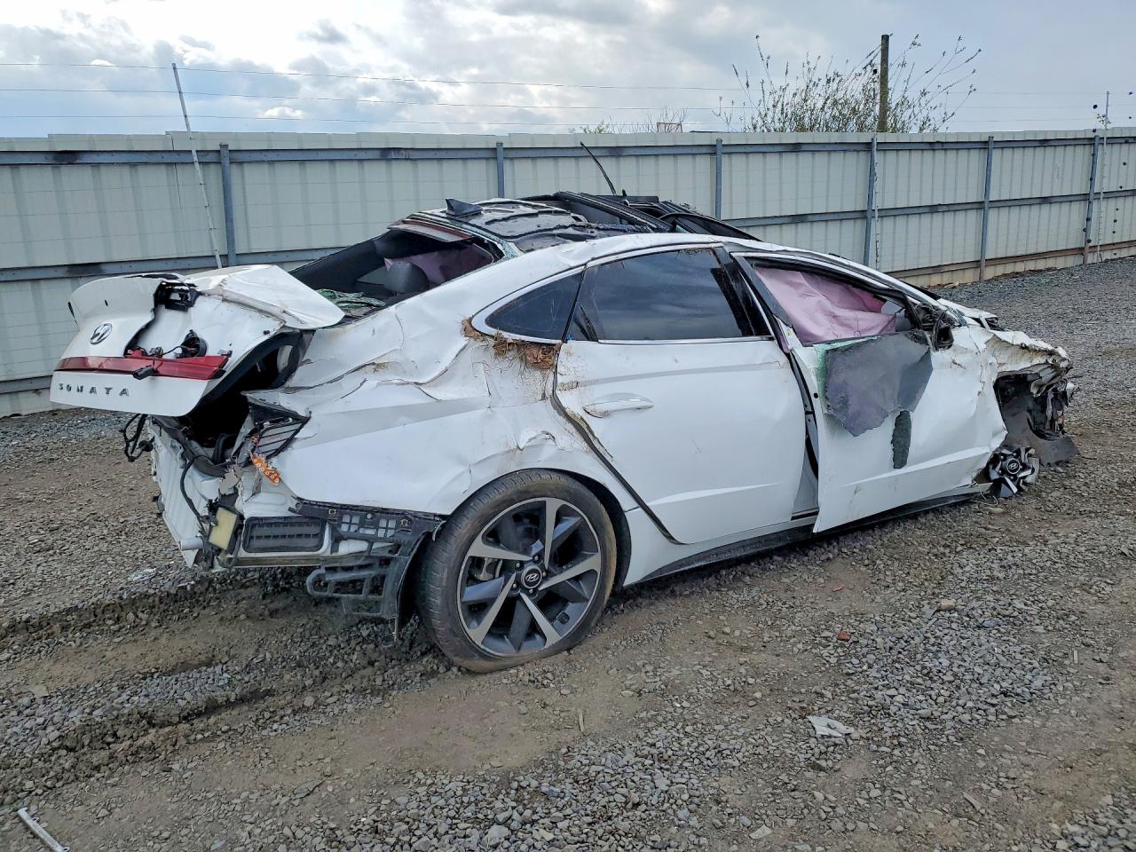 2023 Hyundai Sonata Sel Plus White vin: KMHL44J22PA273076