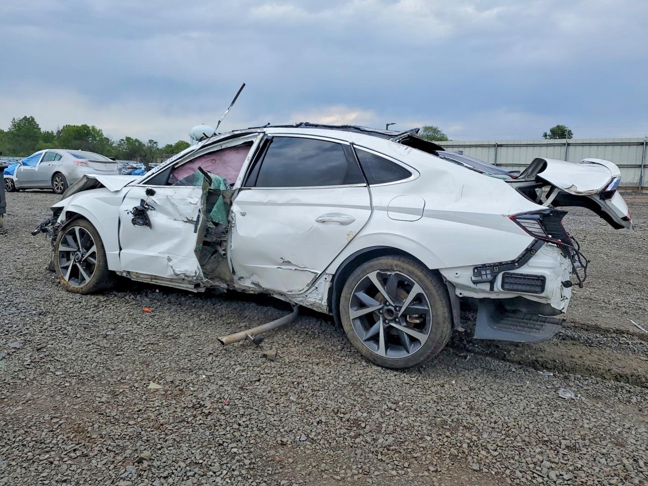 2023 Hyundai Sonata Sel Plus White vin: KMHL44J22PA273076