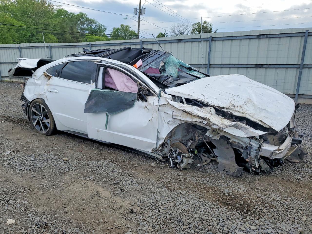 2023 Hyundai Sonata Sel Plus White vin: KMHL44J22PA273076