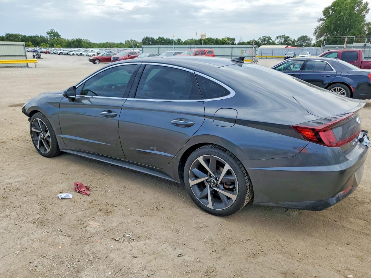 2023 Hyundai Sonata Sel Plus Gray vin: KMHL44J26PA306094