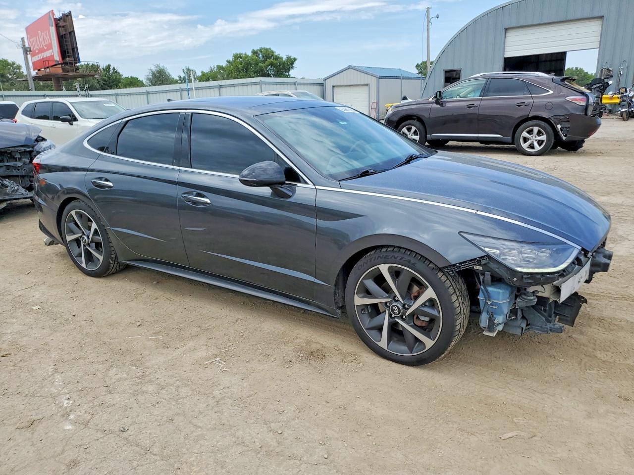 2023 Hyundai Sonata Sel Plus Gray vin: KMHL44J26PA306094
