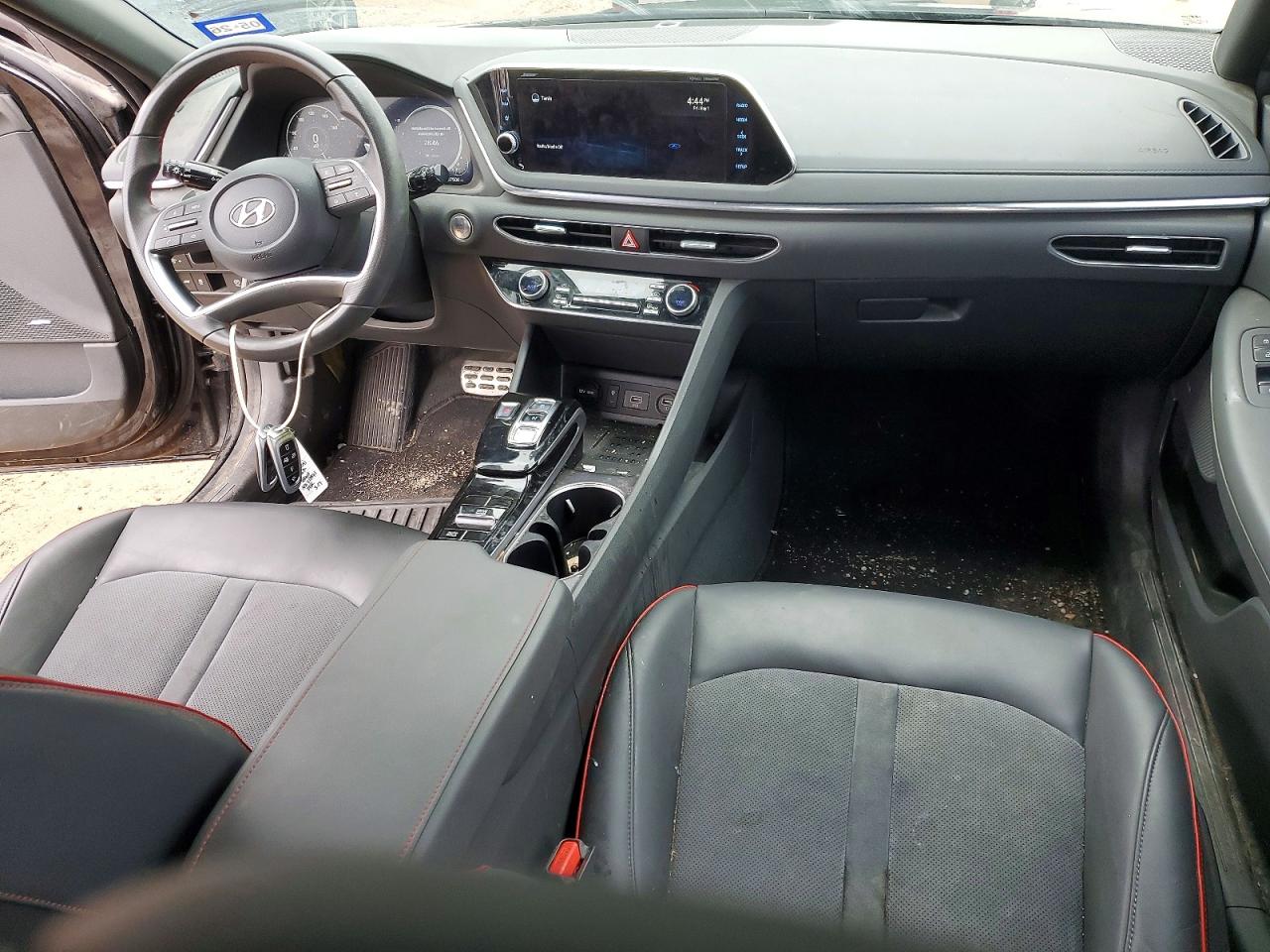 2022 Hyundai Sonata Sel Plus Black vin: KMHL44J27NA213971