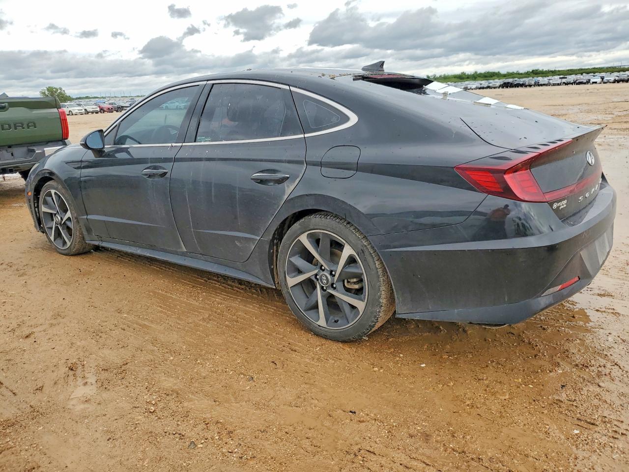 2022 Hyundai Sonata Sel Plus Black vin: KMHL44J27NA213971