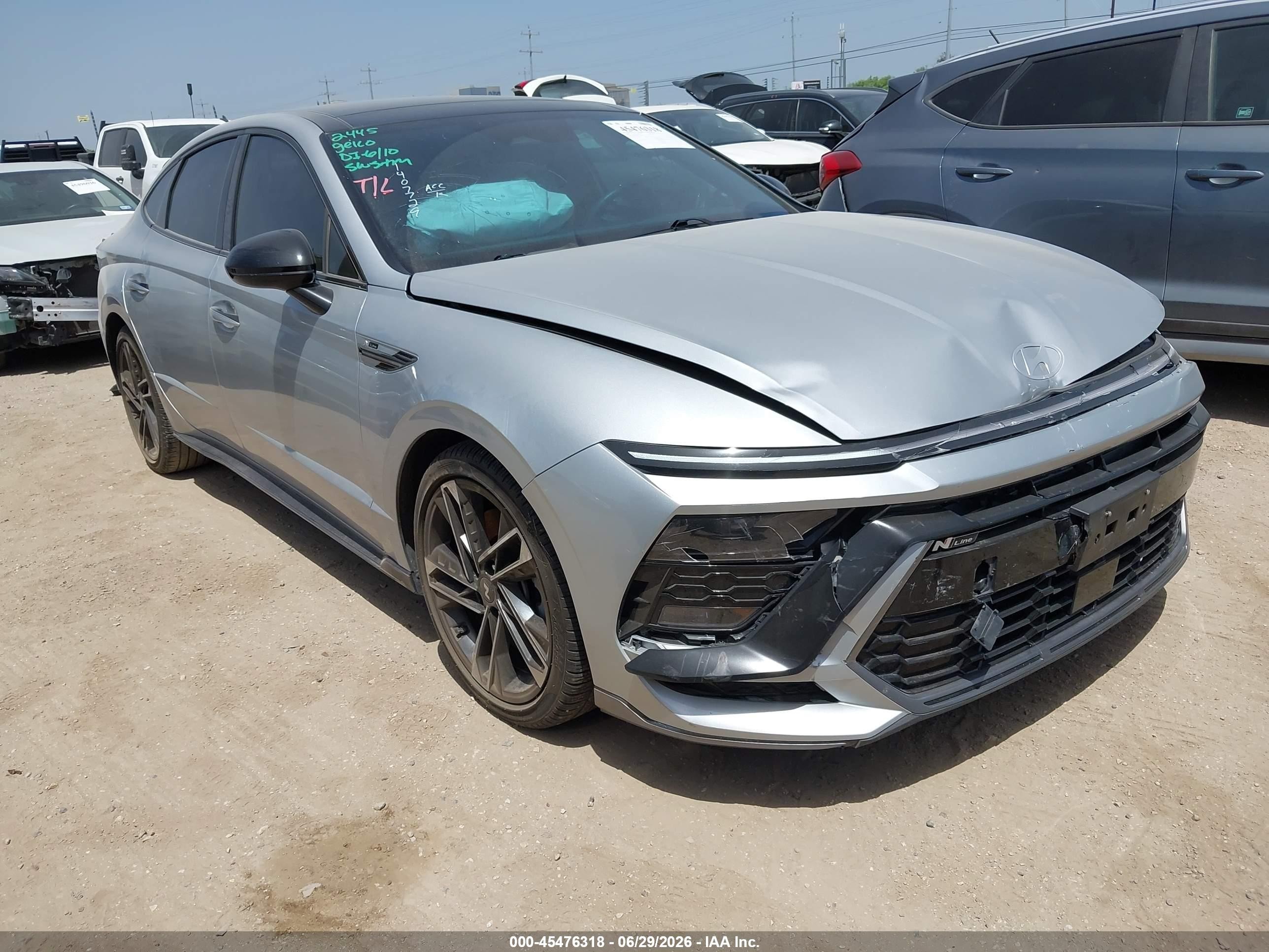 2024 Hyundai Sonata N Line Silver vin: KMHL54JC4RA365508