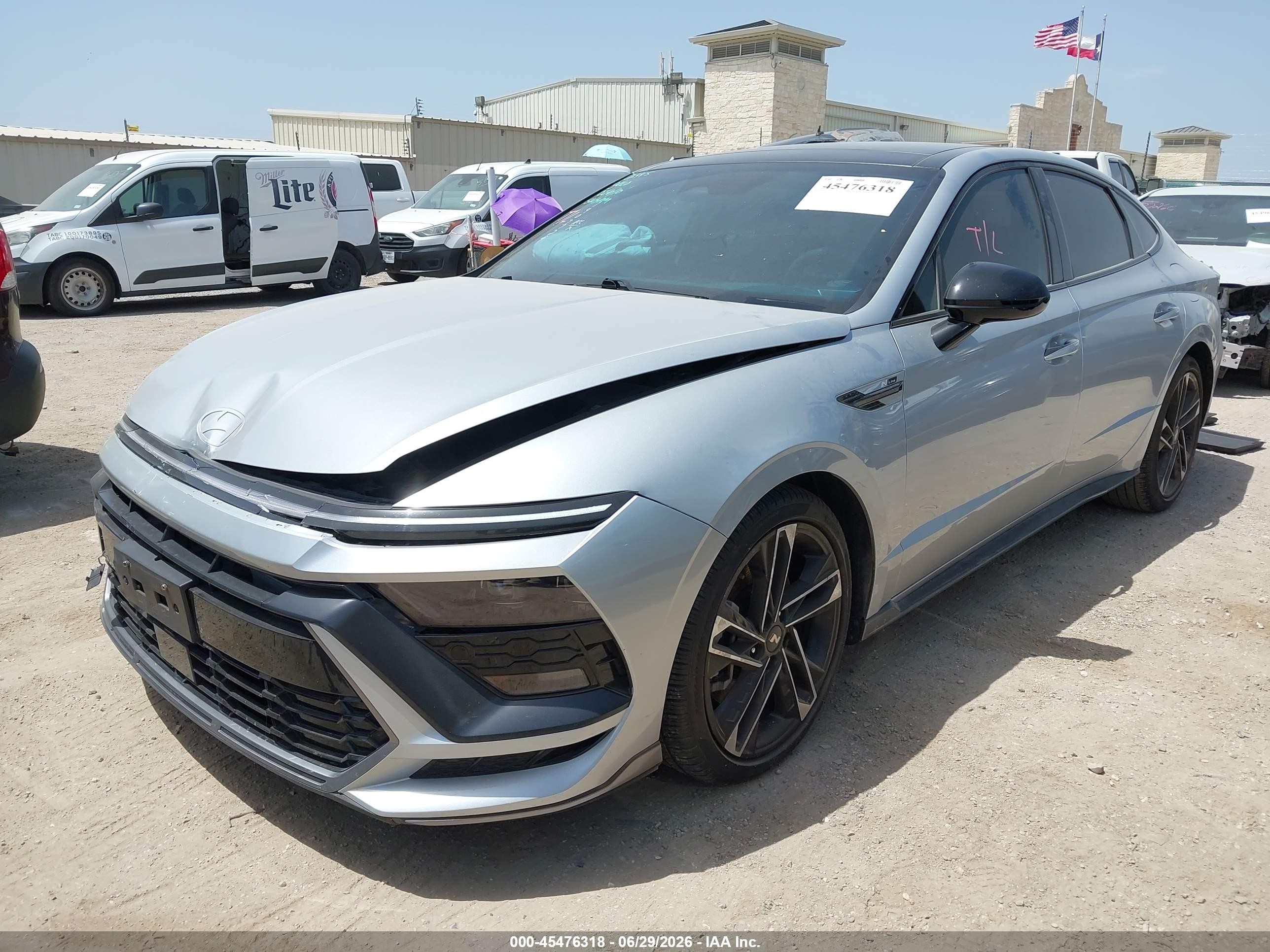 2024 Hyundai Sonata N Line Silver vin: KMHL54JC4RA365508