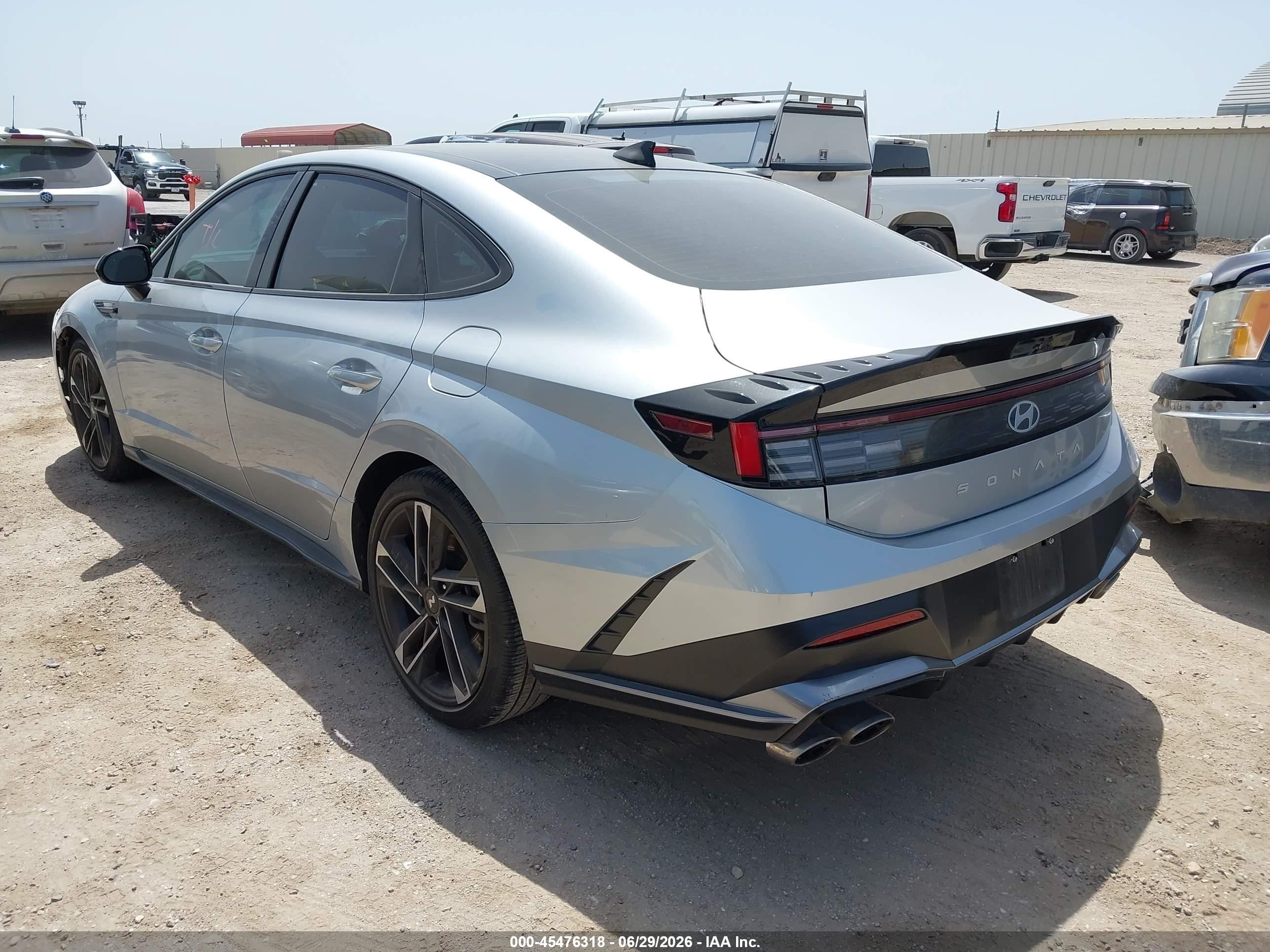 2024 Hyundai Sonata N Line Silver vin: KMHL54JC4RA365508