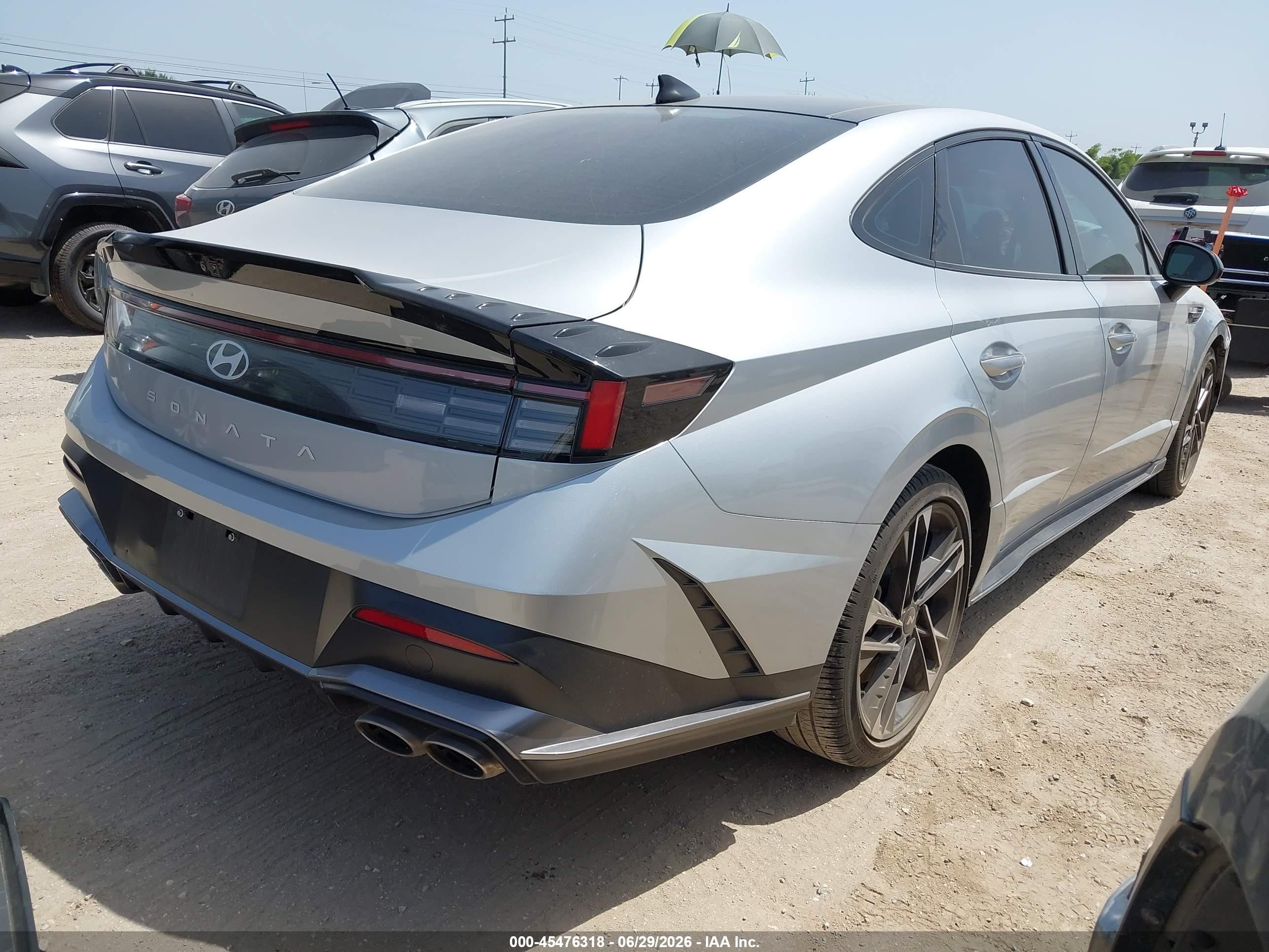 2024 Hyundai Sonata N Line Silver vin: KMHL54JC4RA365508