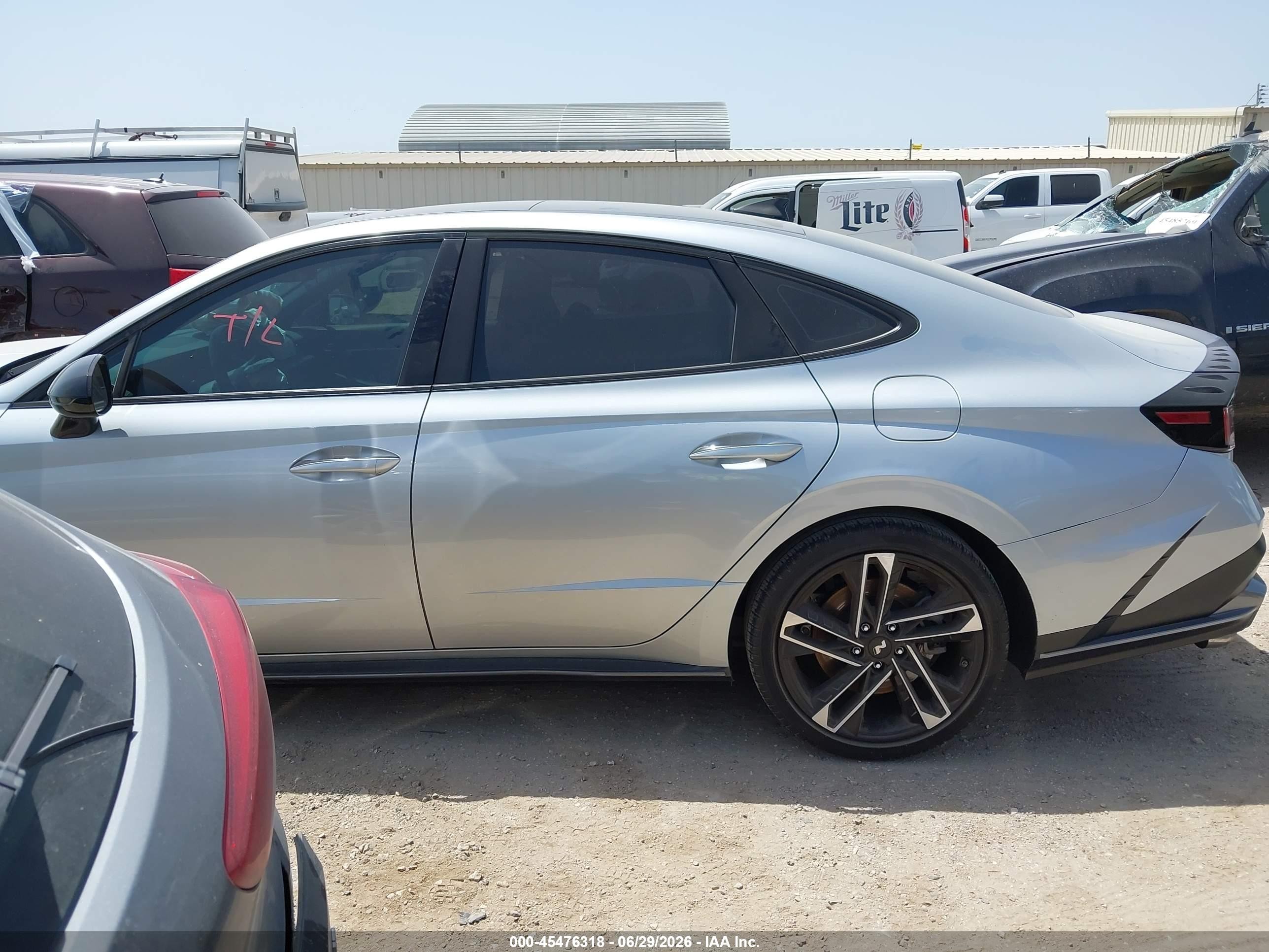2024 Hyundai Sonata N Line Silver vin: KMHL54JC4RA365508