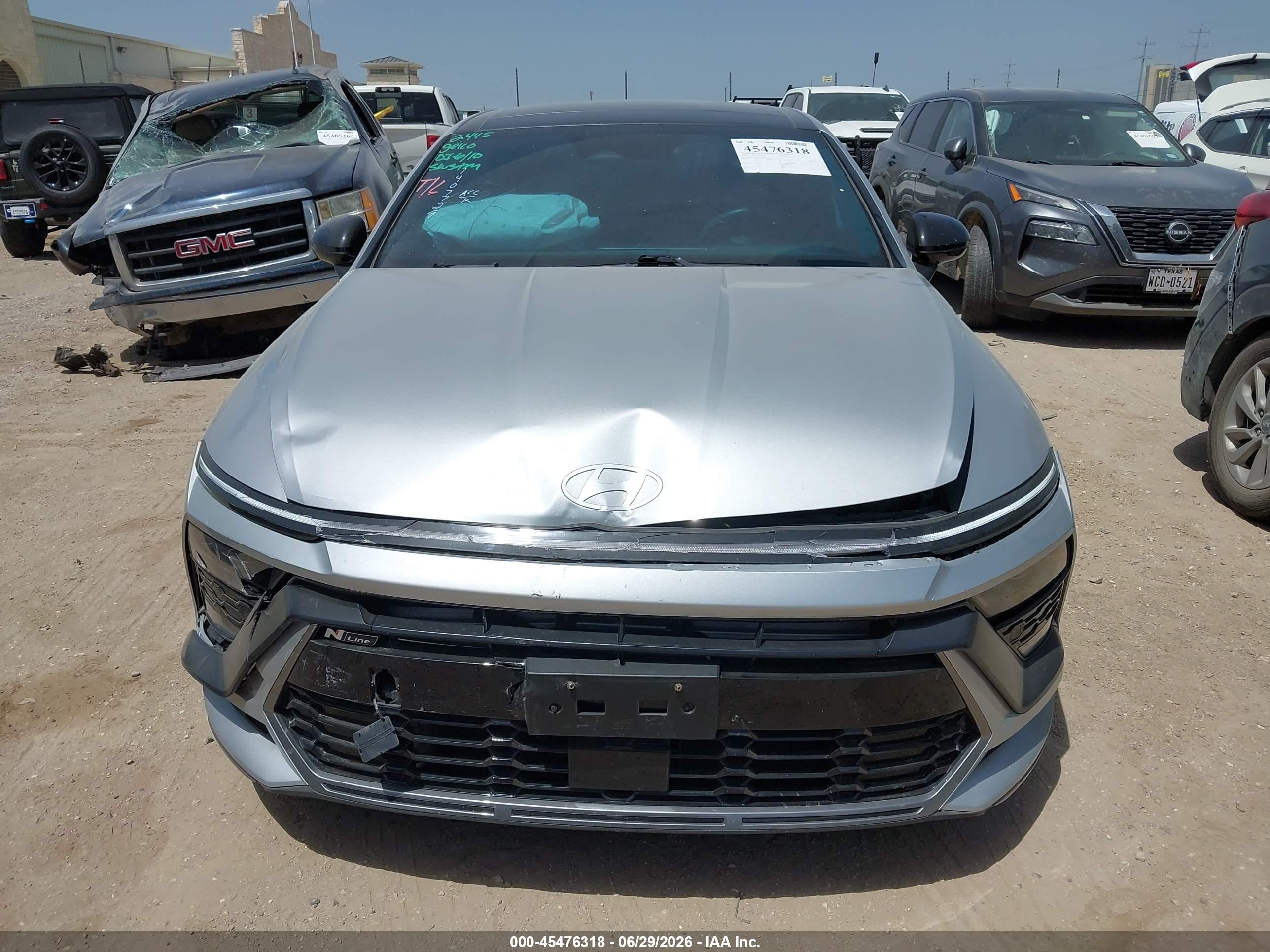 2024 Hyundai Sonata N Line Silver vin: KMHL54JC4RA365508