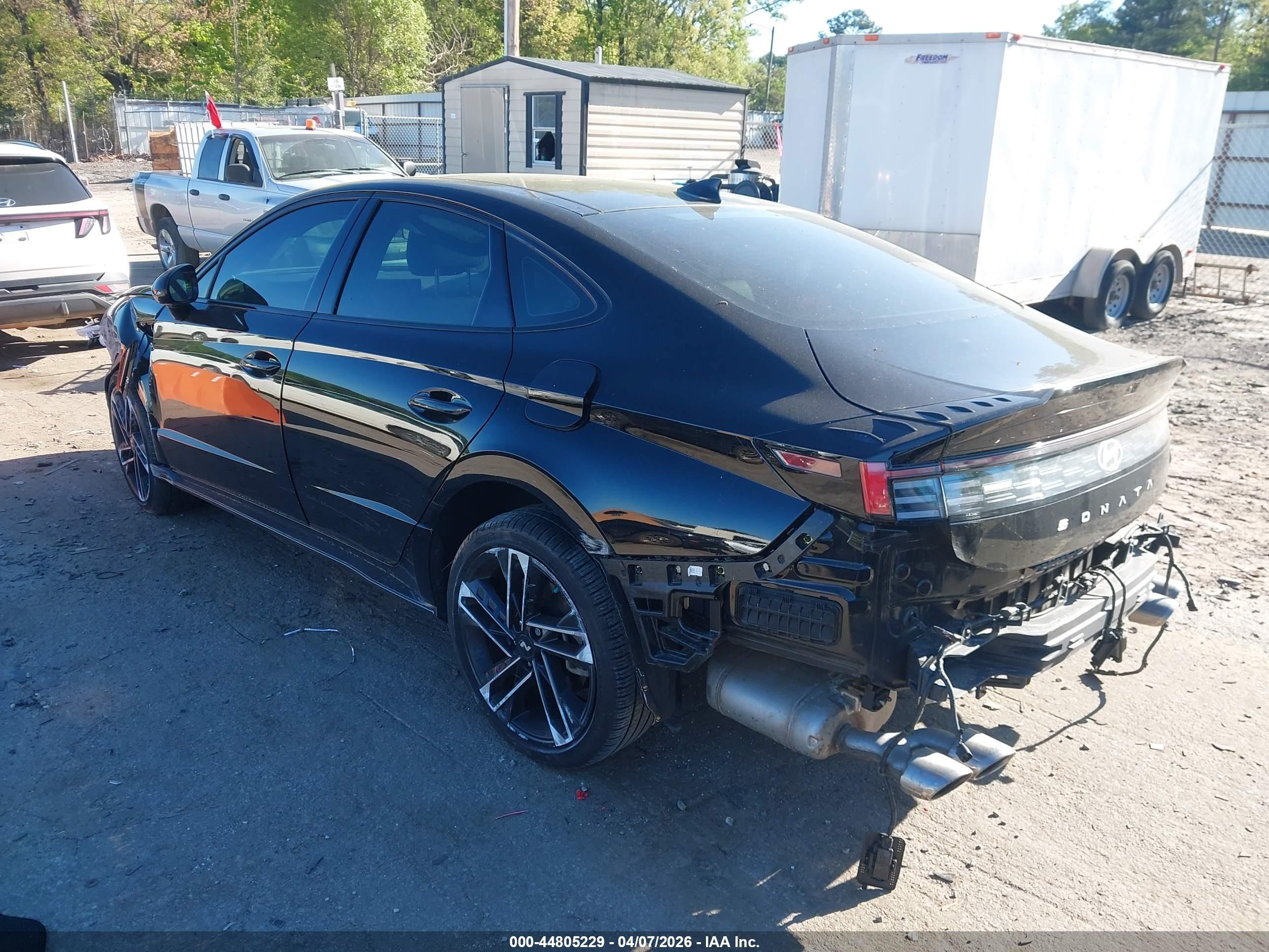 2024 Hyundai Sonata N Line Black vin: KMHL54JC4RA374922