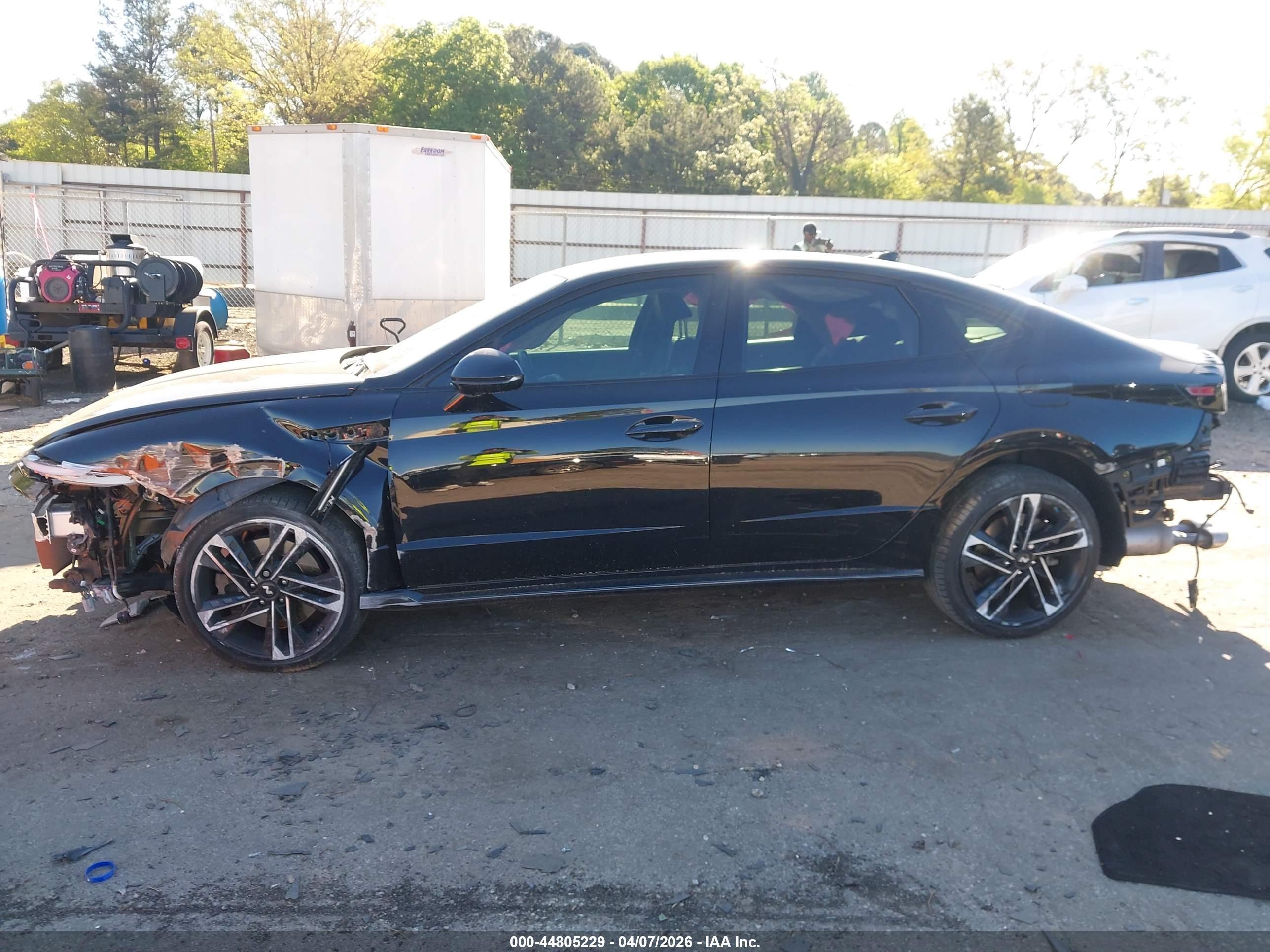 2024 Hyundai Sonata N Line Black vin: KMHL54JC4RA374922