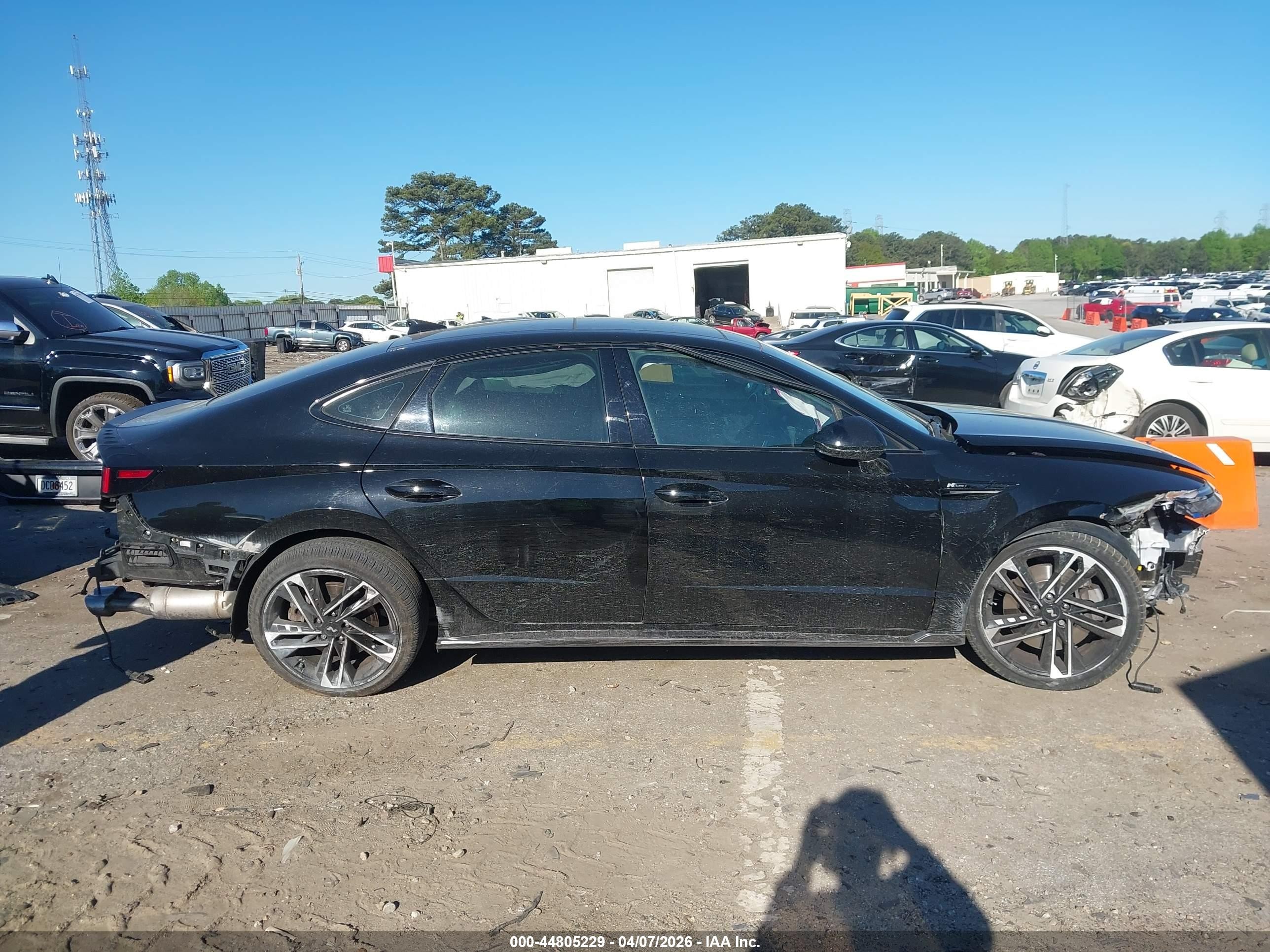 2024 Hyundai Sonata N Line Black vin: KMHL54JC4RA374922