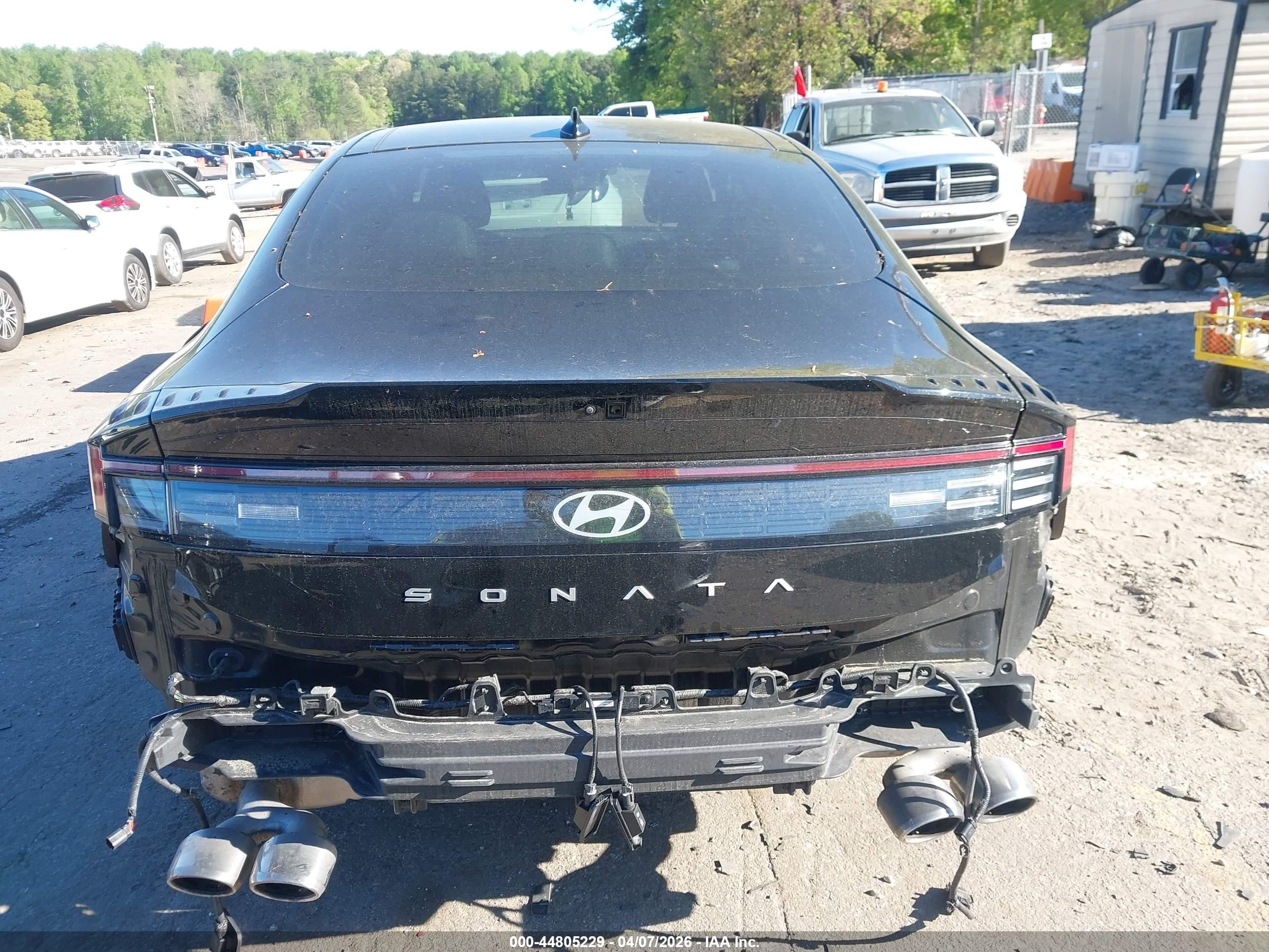 2024 Hyundai Sonata N Line Black vin: KMHL54JC4RA374922
