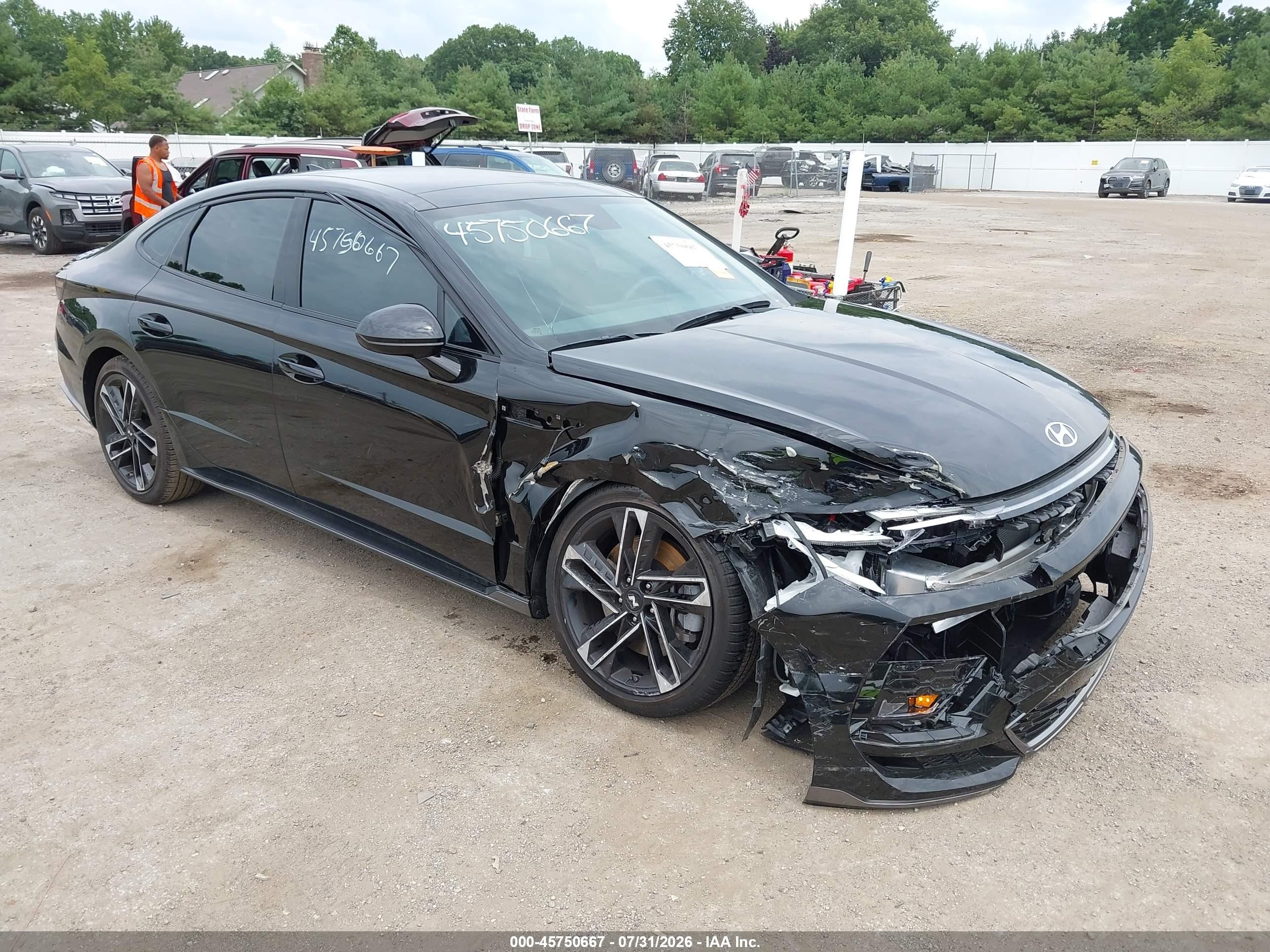 2026 Hyundai Sonata N Line Black vin: KMHL54JC4TA542274
