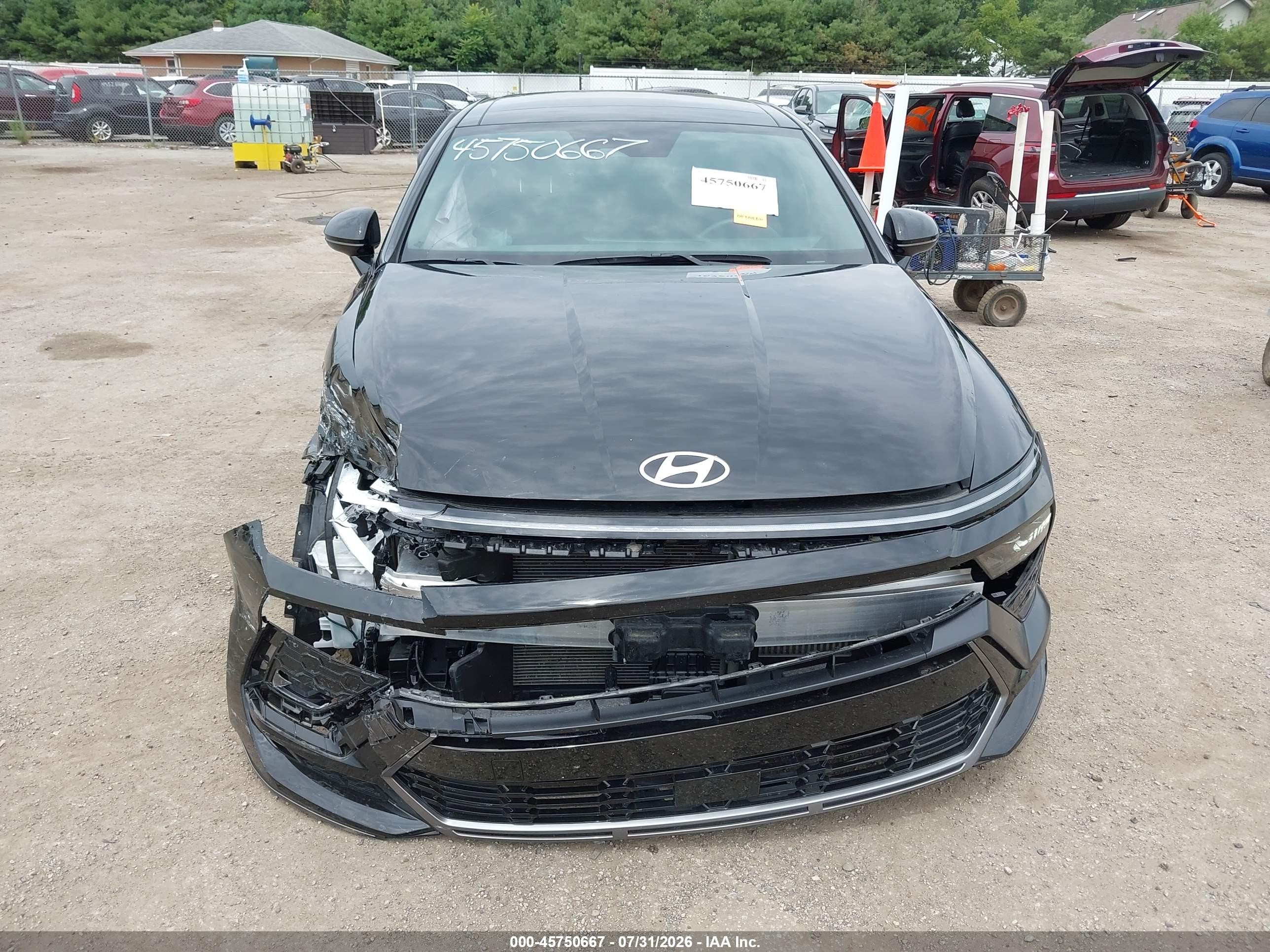 2026 Hyundai Sonata N Line Черный vin: KMHL54JC4TA542274