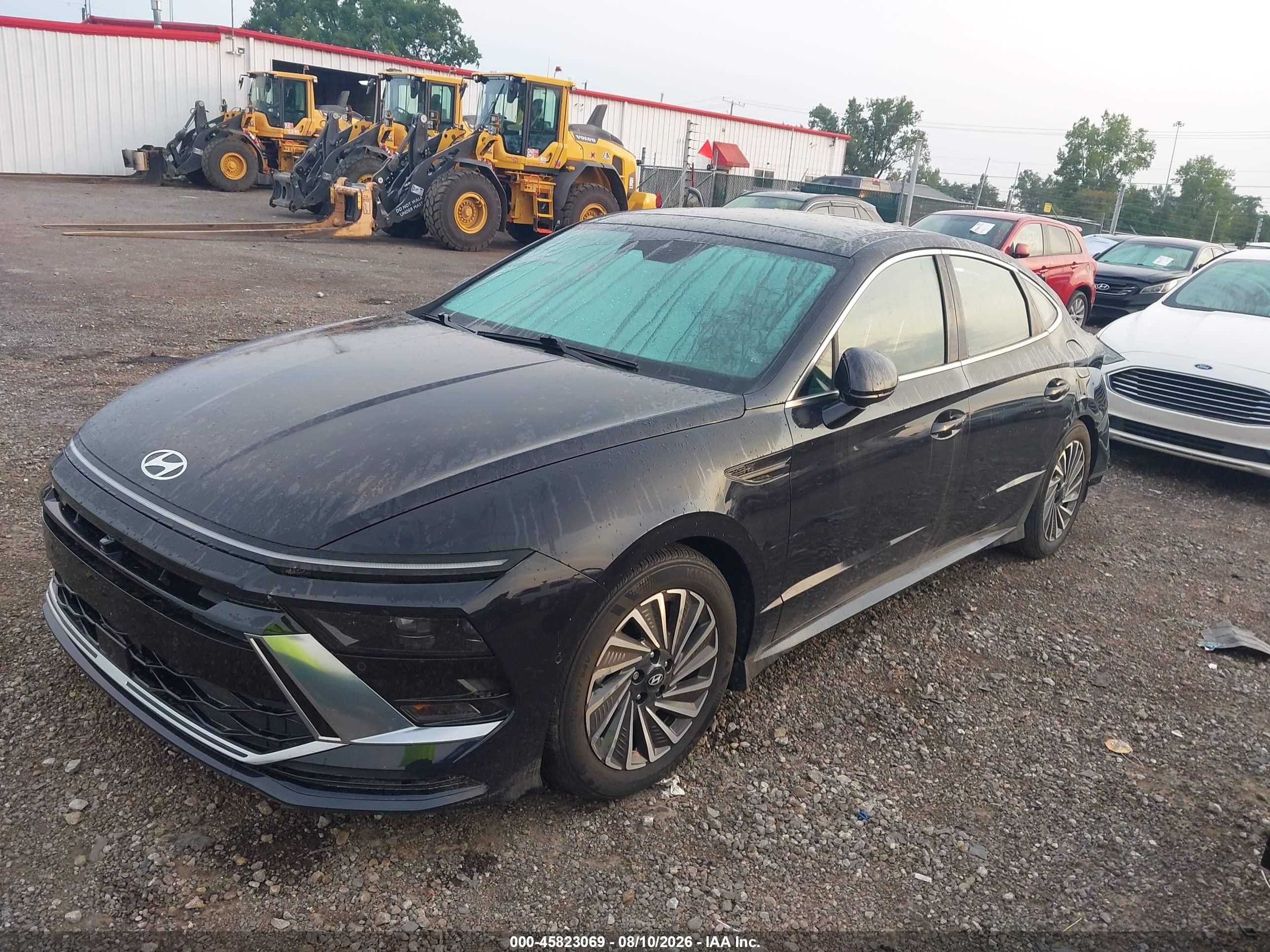 2024 Hyundai Sonata Hybrid Limited Black vin: KMHL54JJ3RA088428