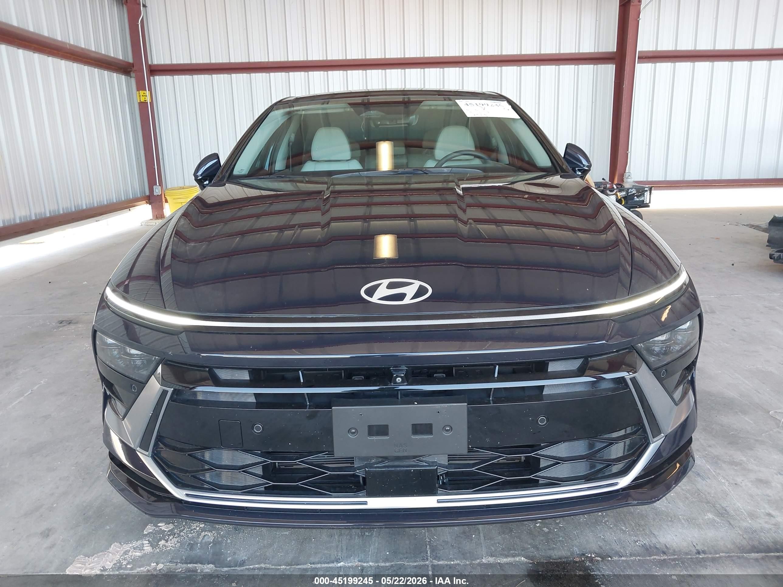 2025 Hyundai Sonata Hybrid Limited Black vin: KMHL54JJ9SA111118