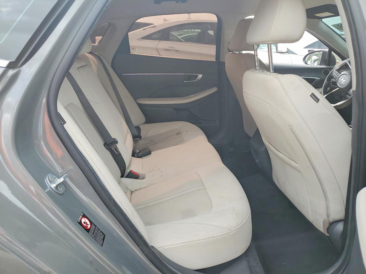 2021 Hyundai Sonata Sel Gray vin: KMHL64JA0MA145206