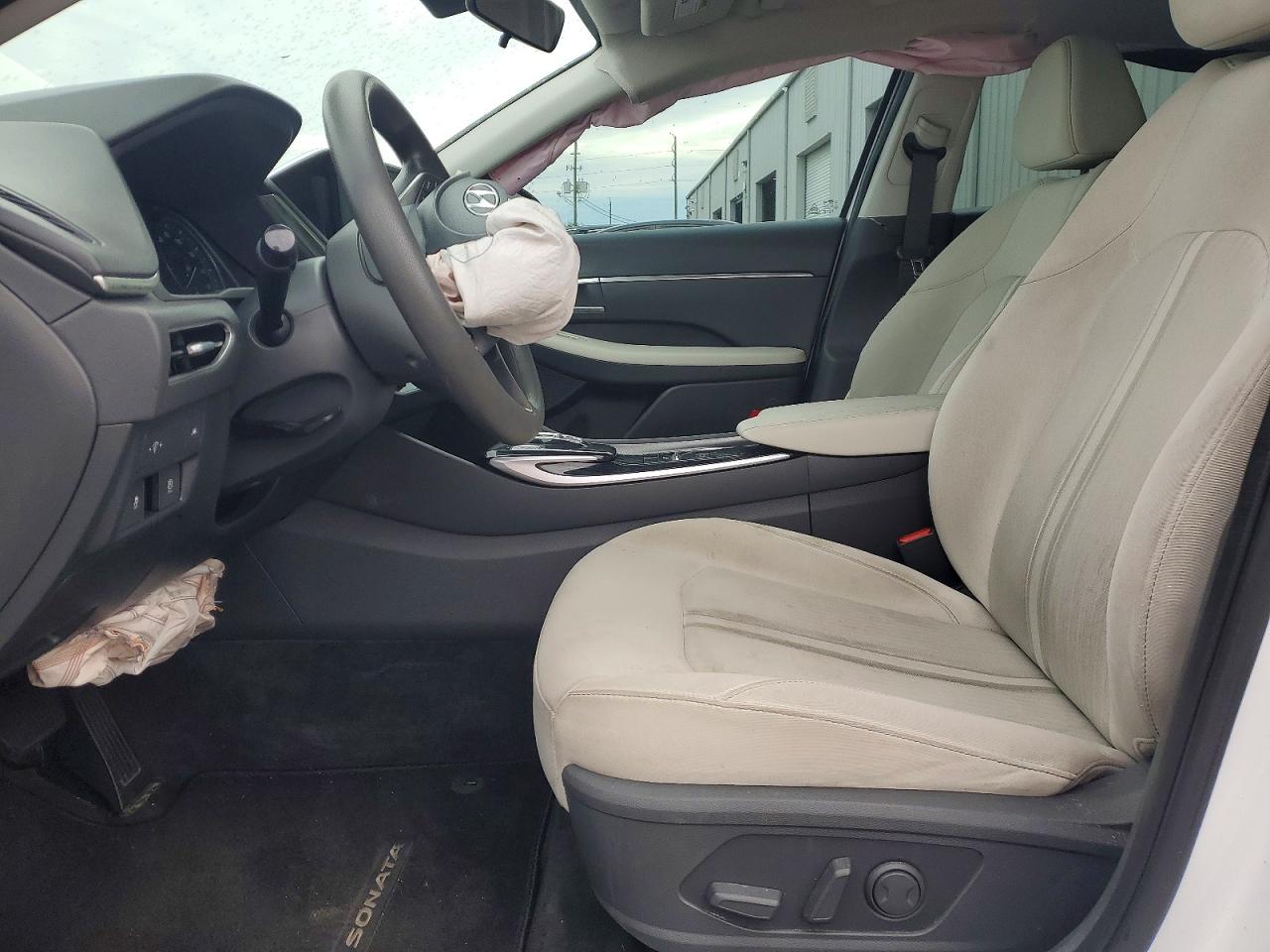 2022 Hyundai Sonata Sel White vin: KMHL64JA0NA237529