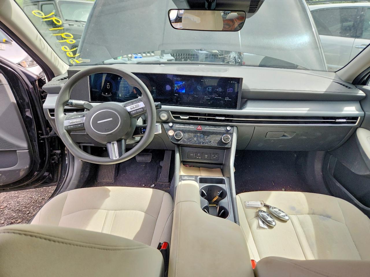 2025 Hyundai Sonata Sel Черный vin: KMHL64JA0SA440576