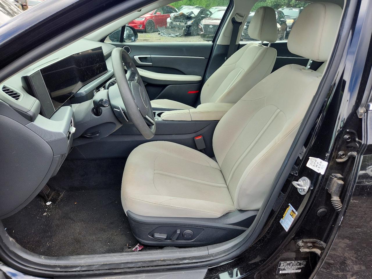 2025 Hyundai Sonata Sel Черный vin: KMHL64JA0SA440576