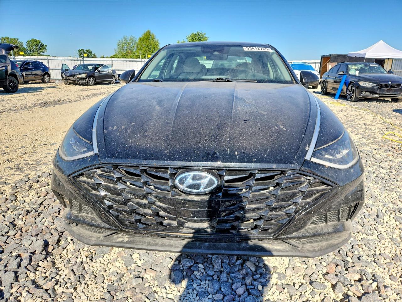 2021 Hyundai Sonata Sel Black vin: KMHL64JA1MA143089