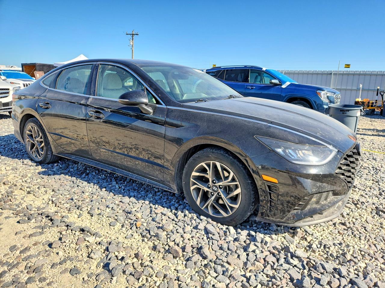 2021 Hyundai Sonata Sel Black vin: KMHL64JA1MA143089