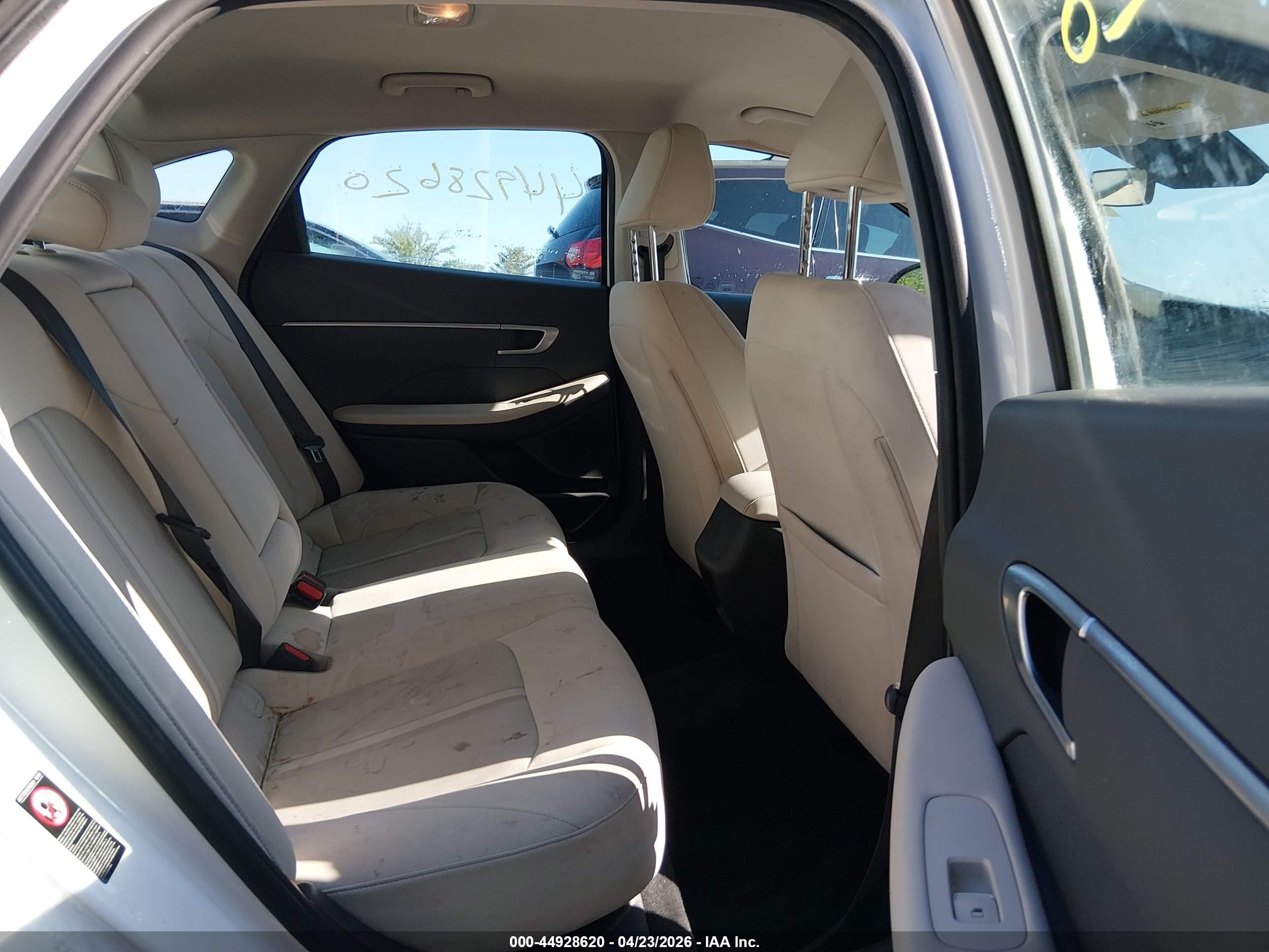 2021 Hyundai Sonata Sel White vin: KMHL64JA1MA147661