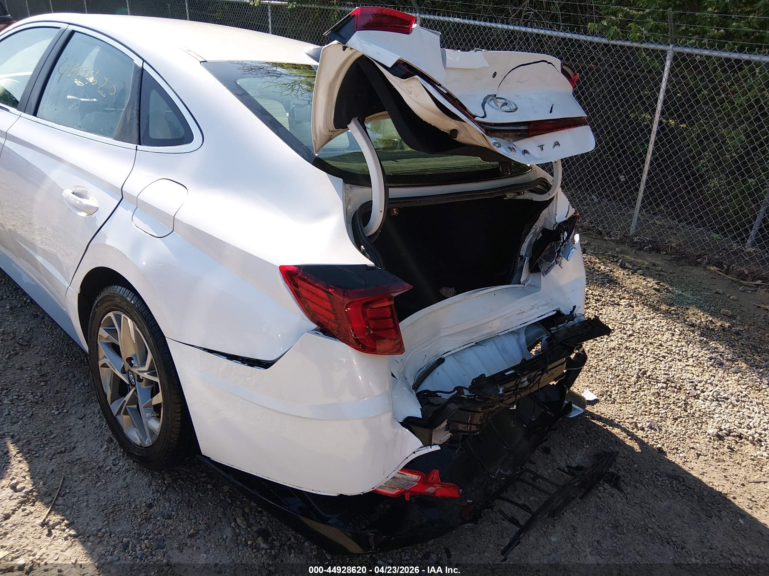 2021 Hyundai Sonata Sel White vin: KMHL64JA1MA147661