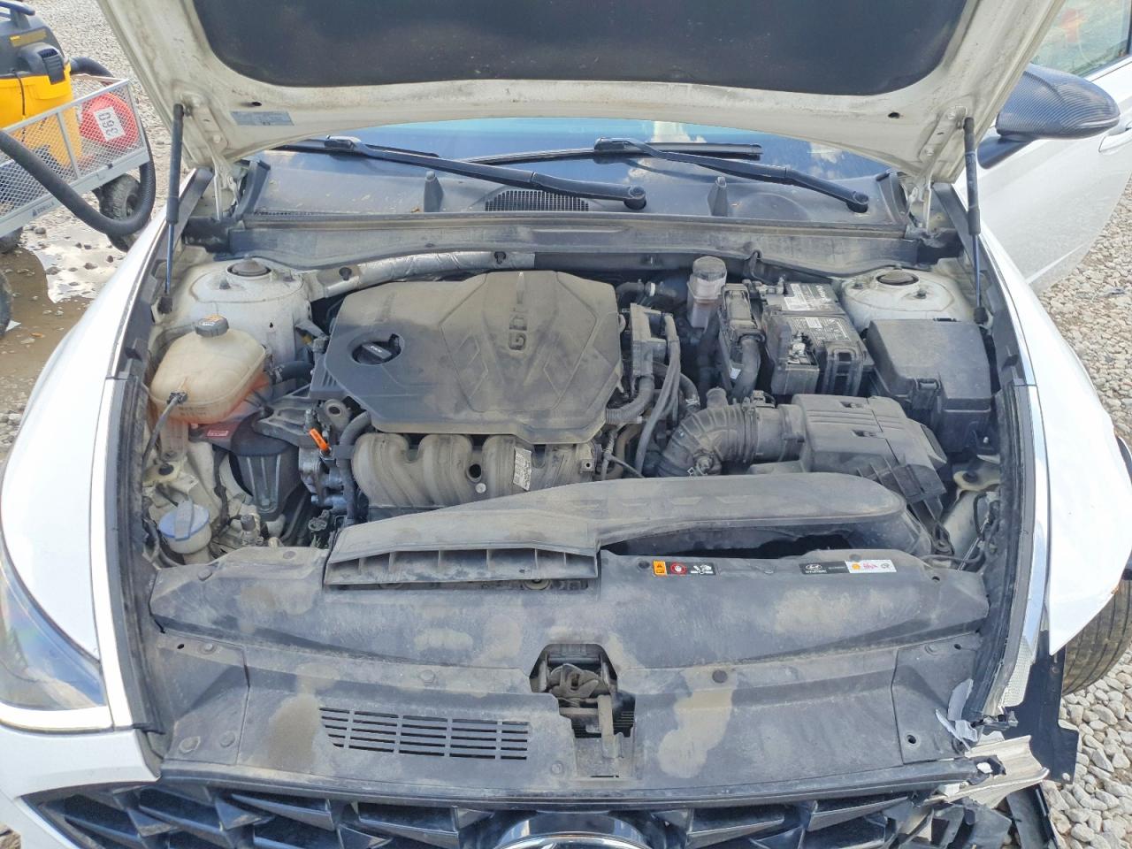 2023 Hyundai Sonata Sel Белый vin: KMHL64JA1PA302262