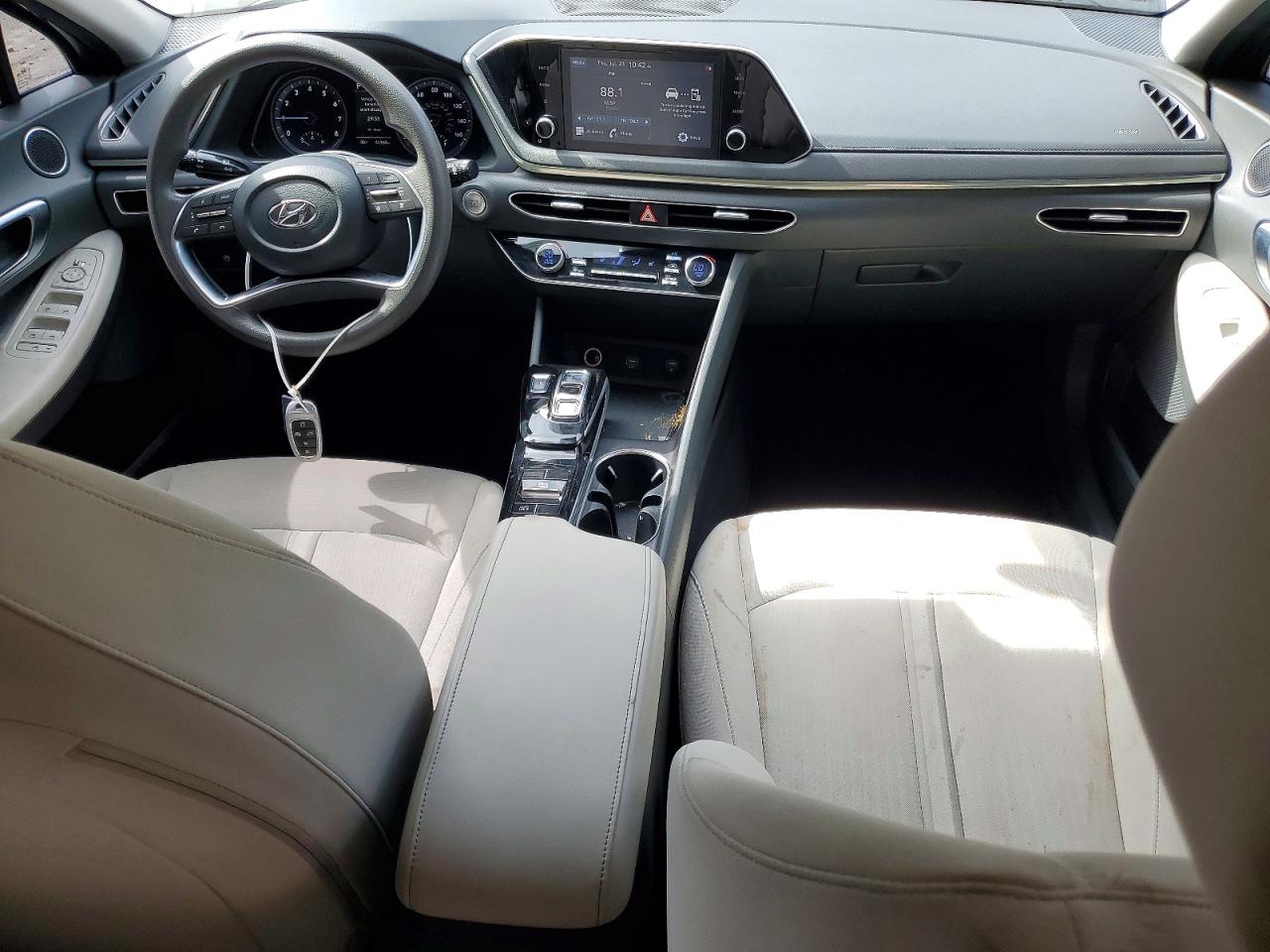 2021 Hyundai Sonata Sel Серый vin: KMHL64JA2MA152769