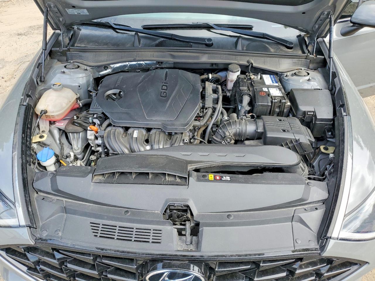 2021 Hyundai Sonata Sel Серый vin: KMHL64JA2MA152769