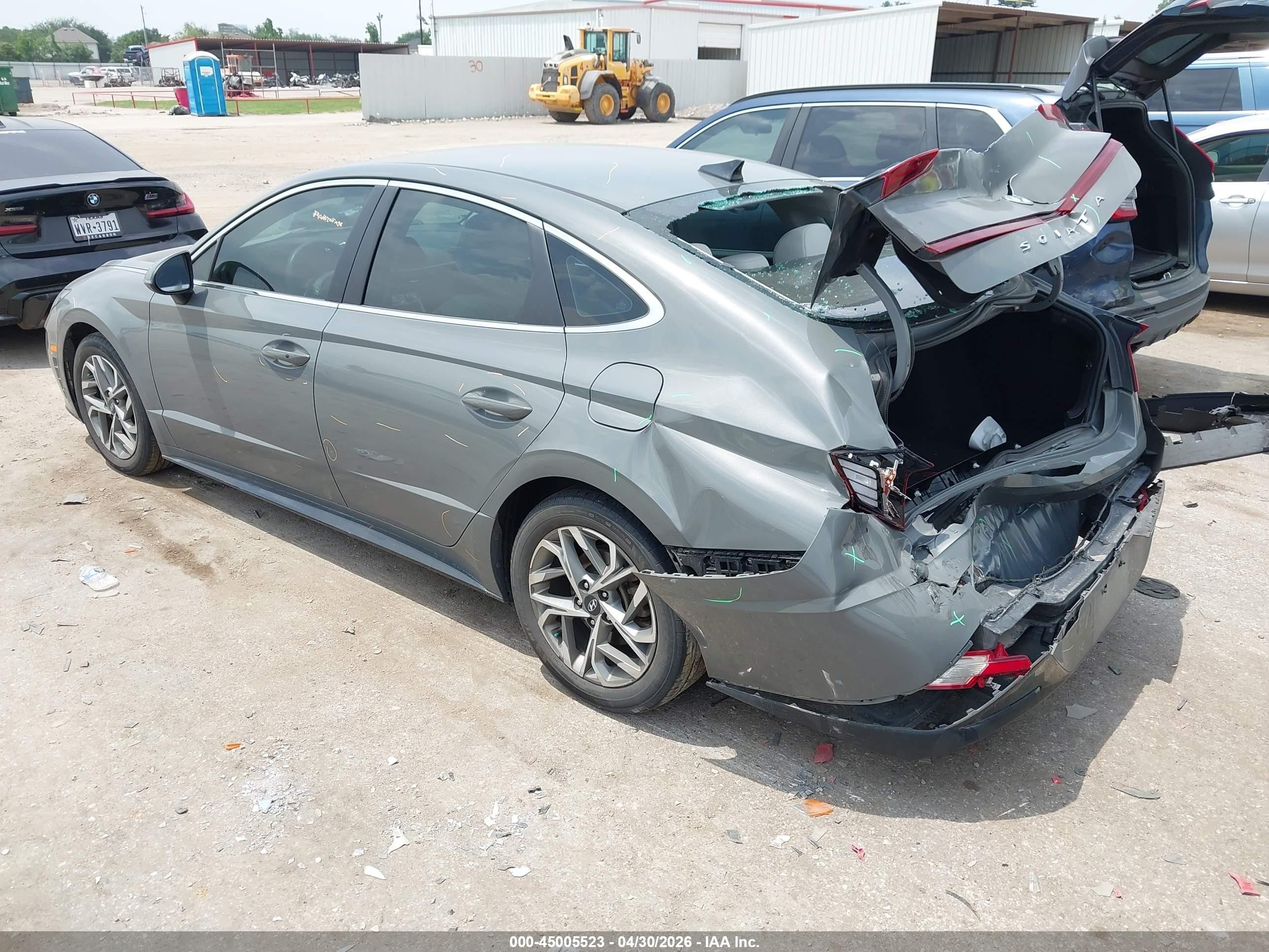 2023 Hyundai Sonata Sel Gray vin: KMHL64JA2PA288629