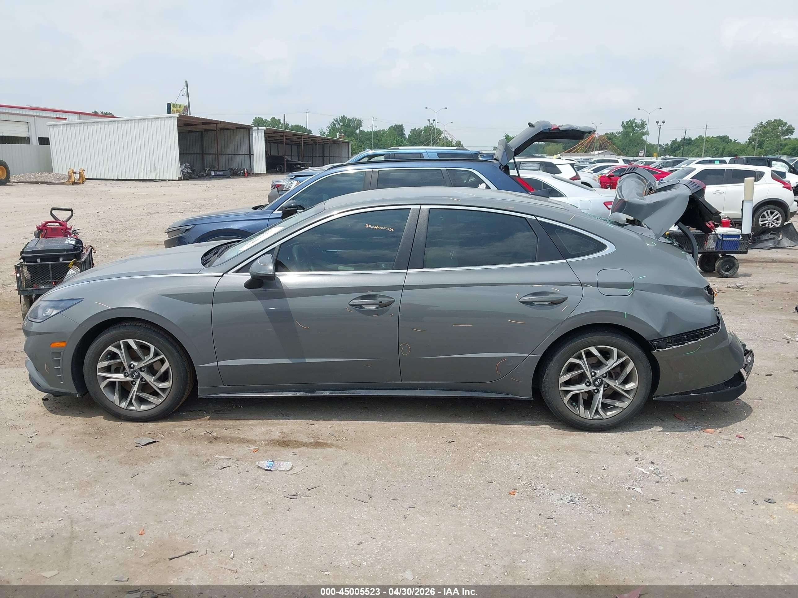 2023 Hyundai Sonata Sel Gray vin: KMHL64JA2PA288629
