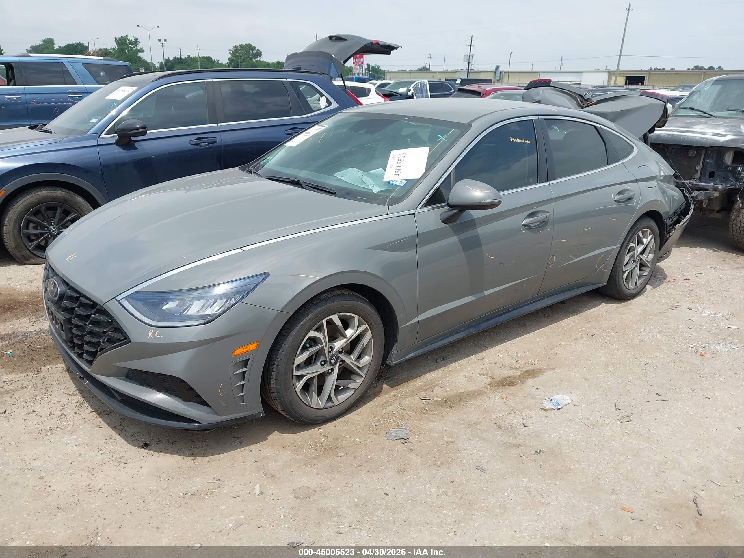 2023 Hyundai Sonata Sel Gray vin: KMHL64JA2PA288629