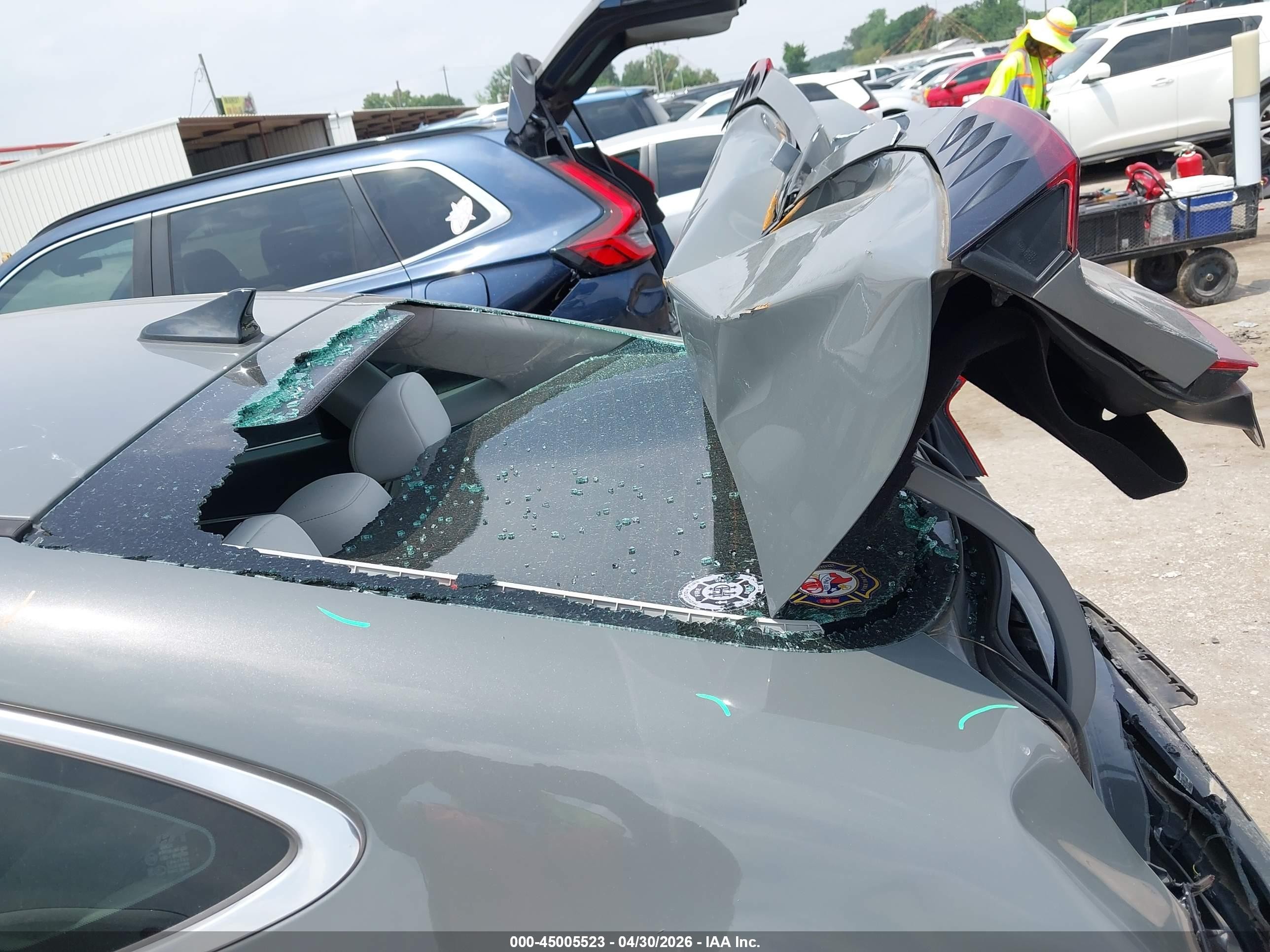 2023 Hyundai Sonata Sel Gray vin: KMHL64JA2PA288629