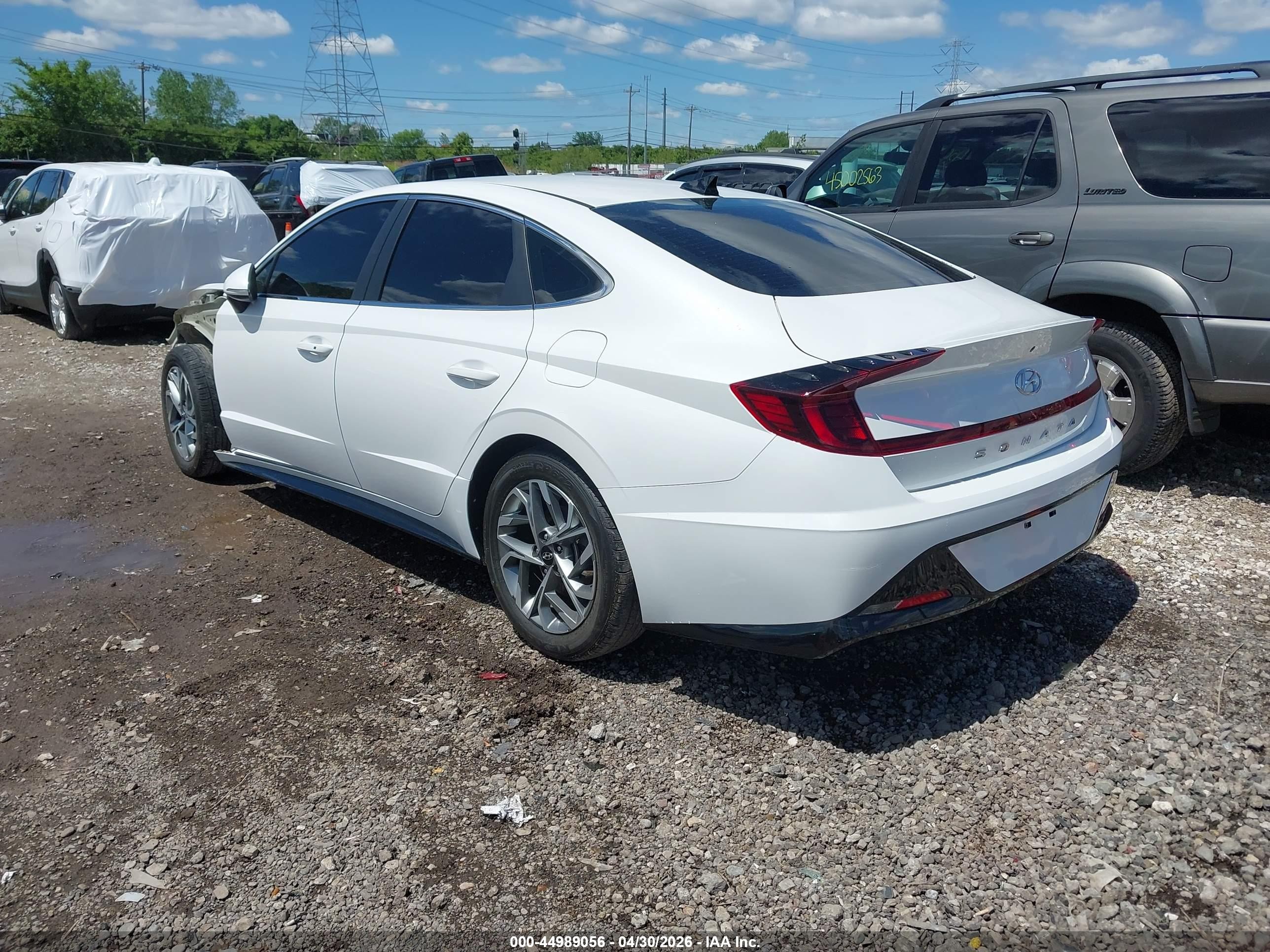 2022 Hyundai Sonata Sel Белый vin: KMHL64JA3NA202497