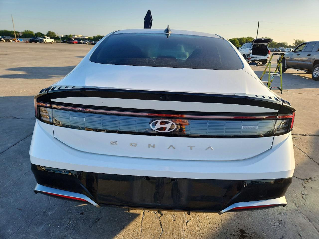 2024 Hyundai Sonata Sel White vin: KMHL64JA3RA385597