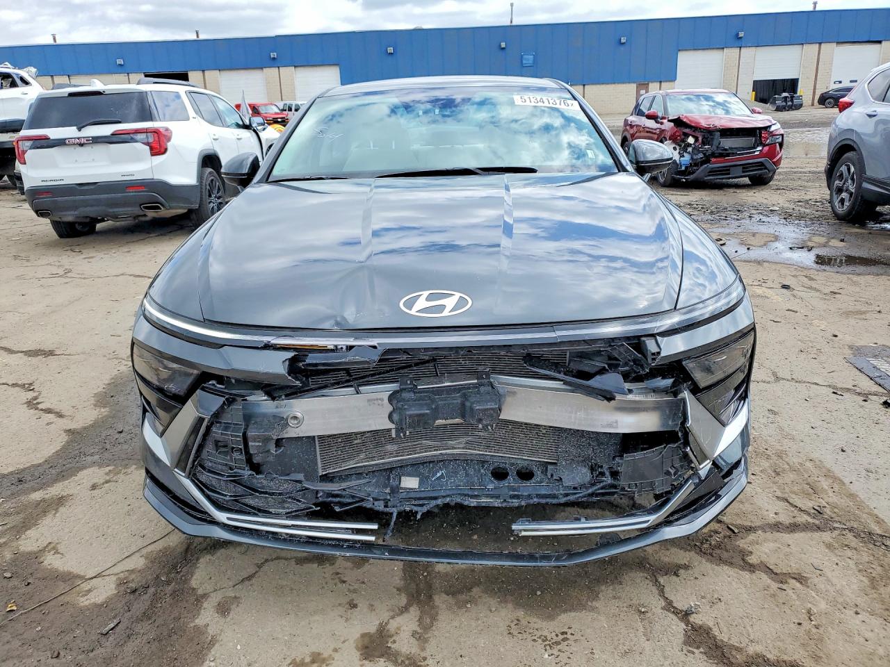 2024 Hyundai Sonata Sel Gray vin: KMHL64JA3RA410675