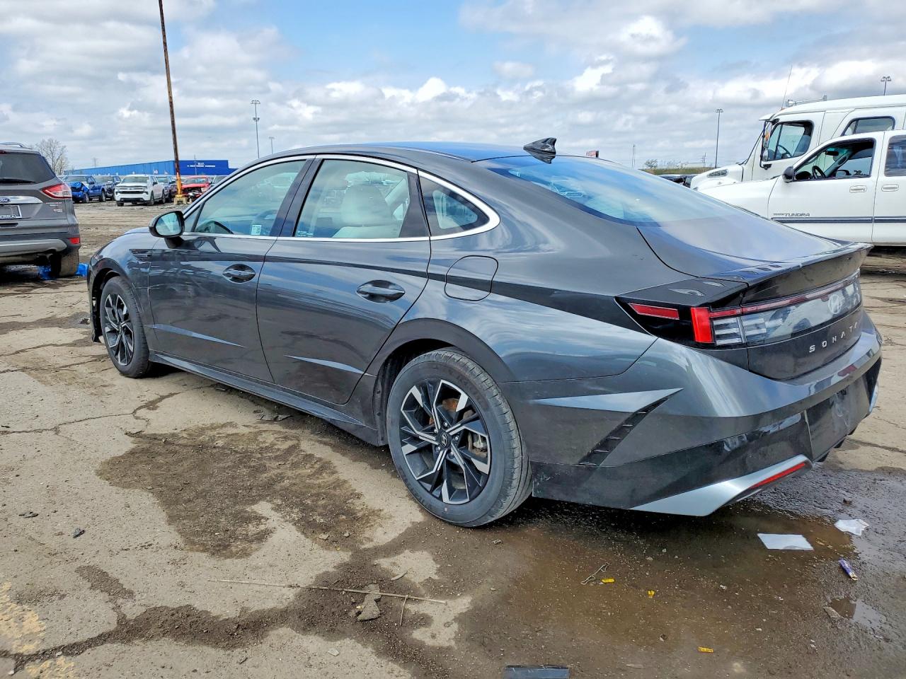 2024 Hyundai Sonata Sel Gray vin: KMHL64JA3RA410675