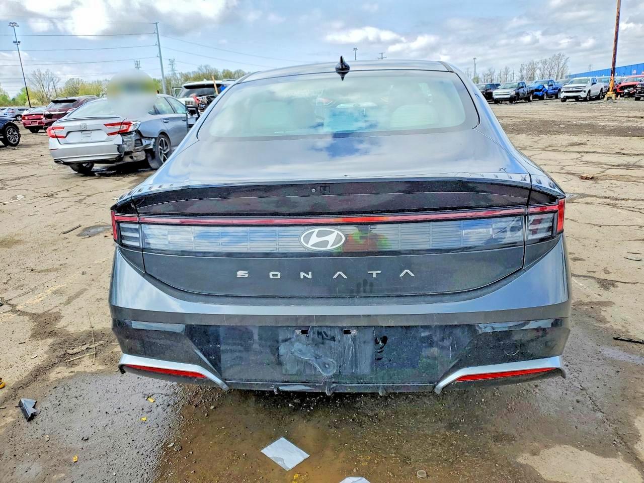 2024 Hyundai Sonata Sel Gray vin: KMHL64JA3RA410675