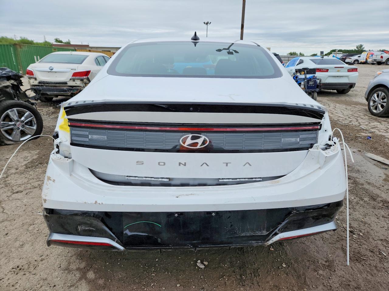 2025 Hyundai Sonata Sel Белый vin: KMHL64JA4SA497539