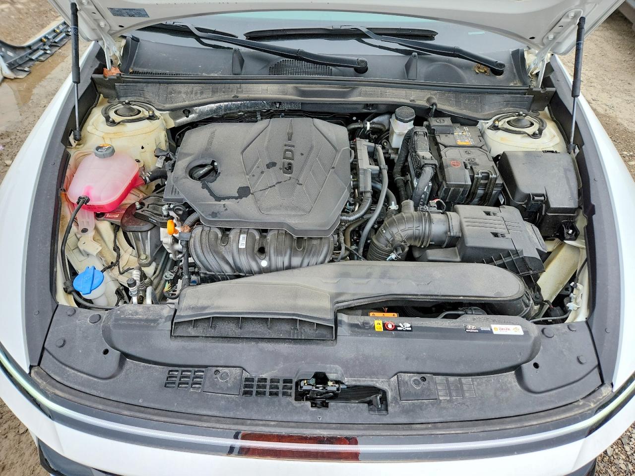 2025 Hyundai Sonata Sel Белый vin: KMHL64JA4SA497539