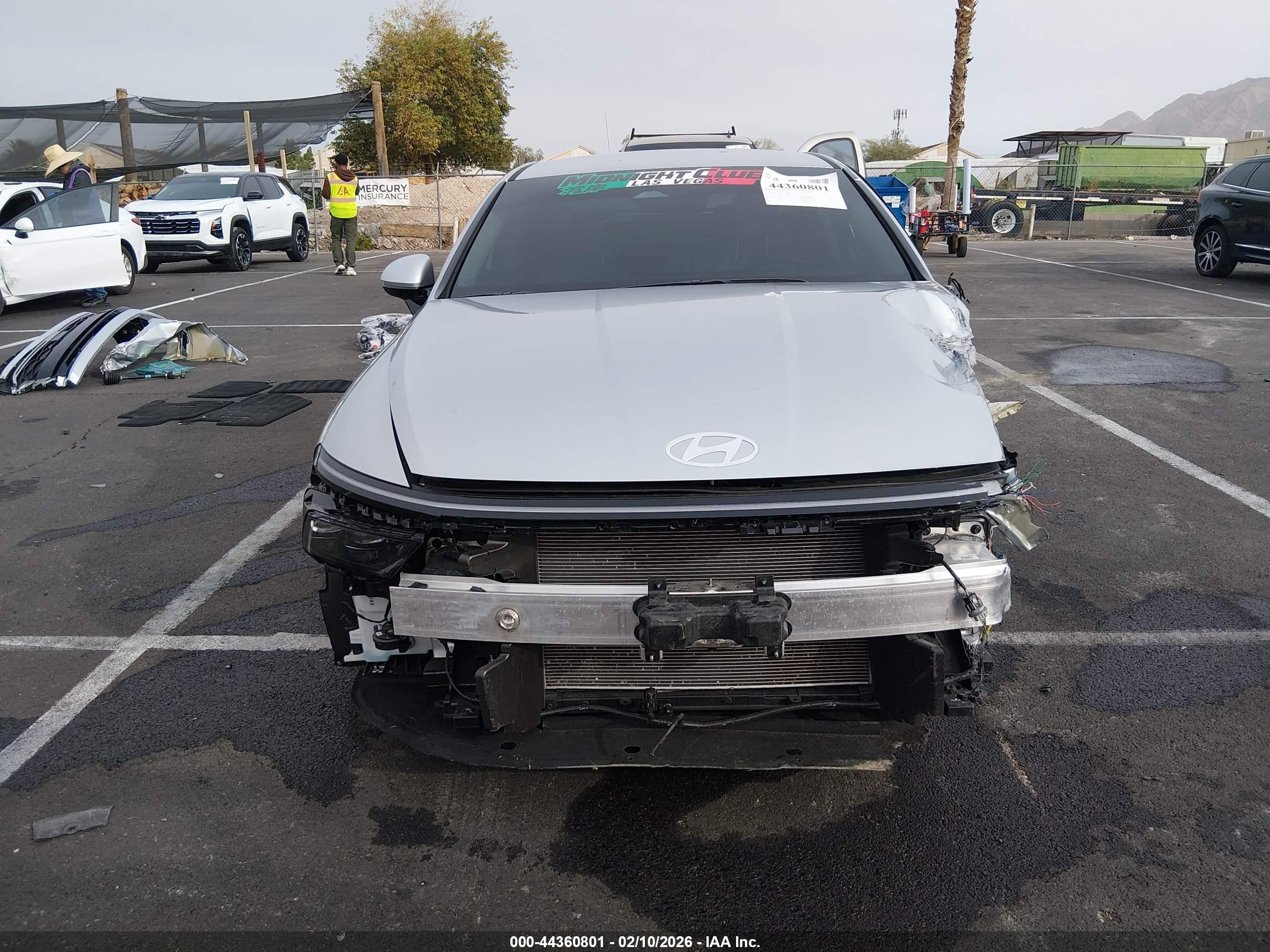 2026 Hyundai Sonata Sel Sport Серый vin: KMHL64JA4TA533098