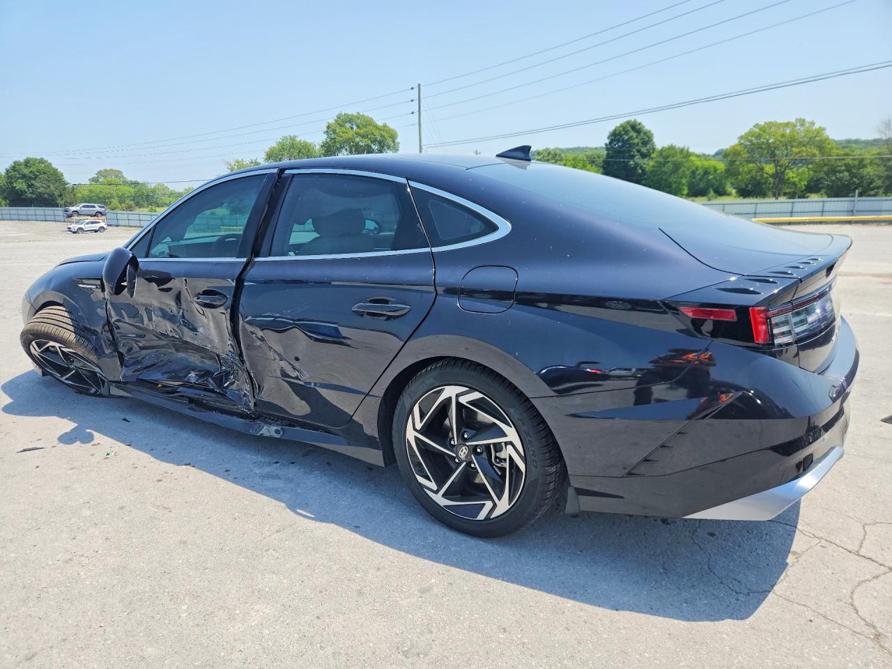 2026 Hyundai Sonata Sel Sport Black vin: KMHL64JA4TA535305
