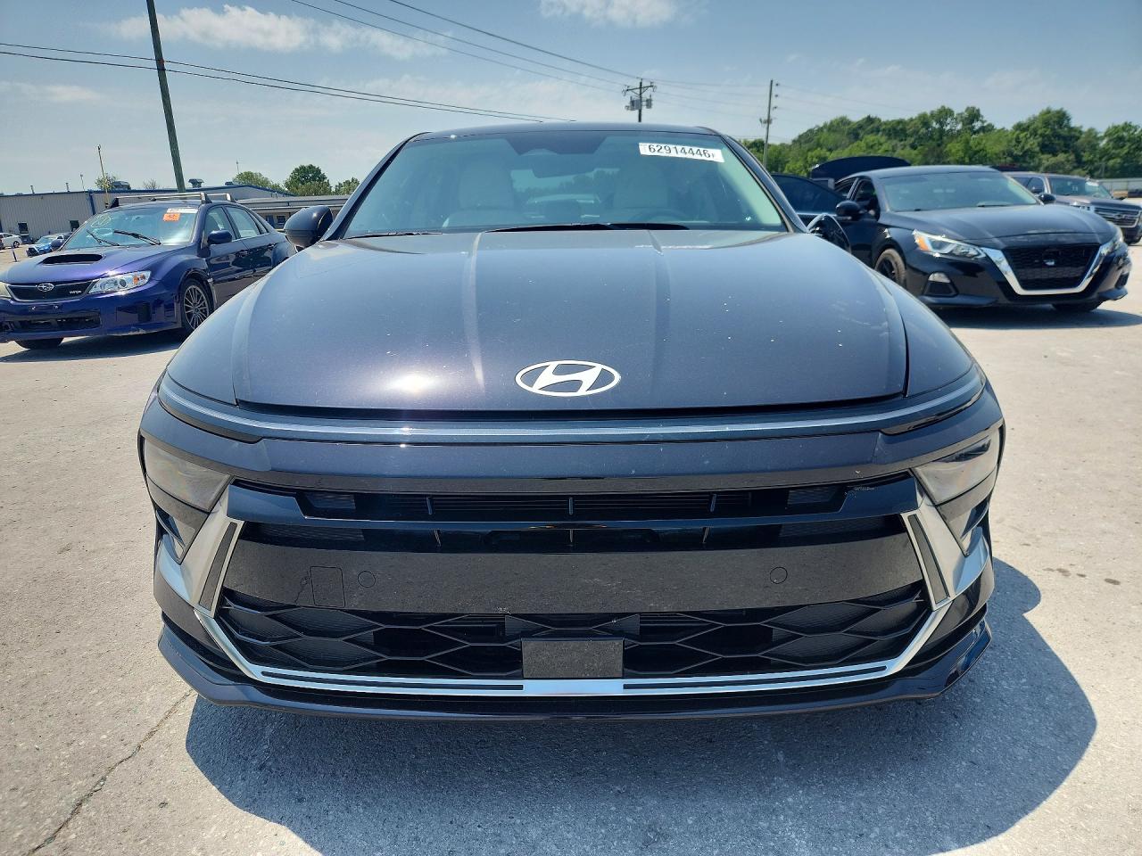 2026 Hyundai Sonata Sel Sport Black vin: KMHL64JA4TA535305